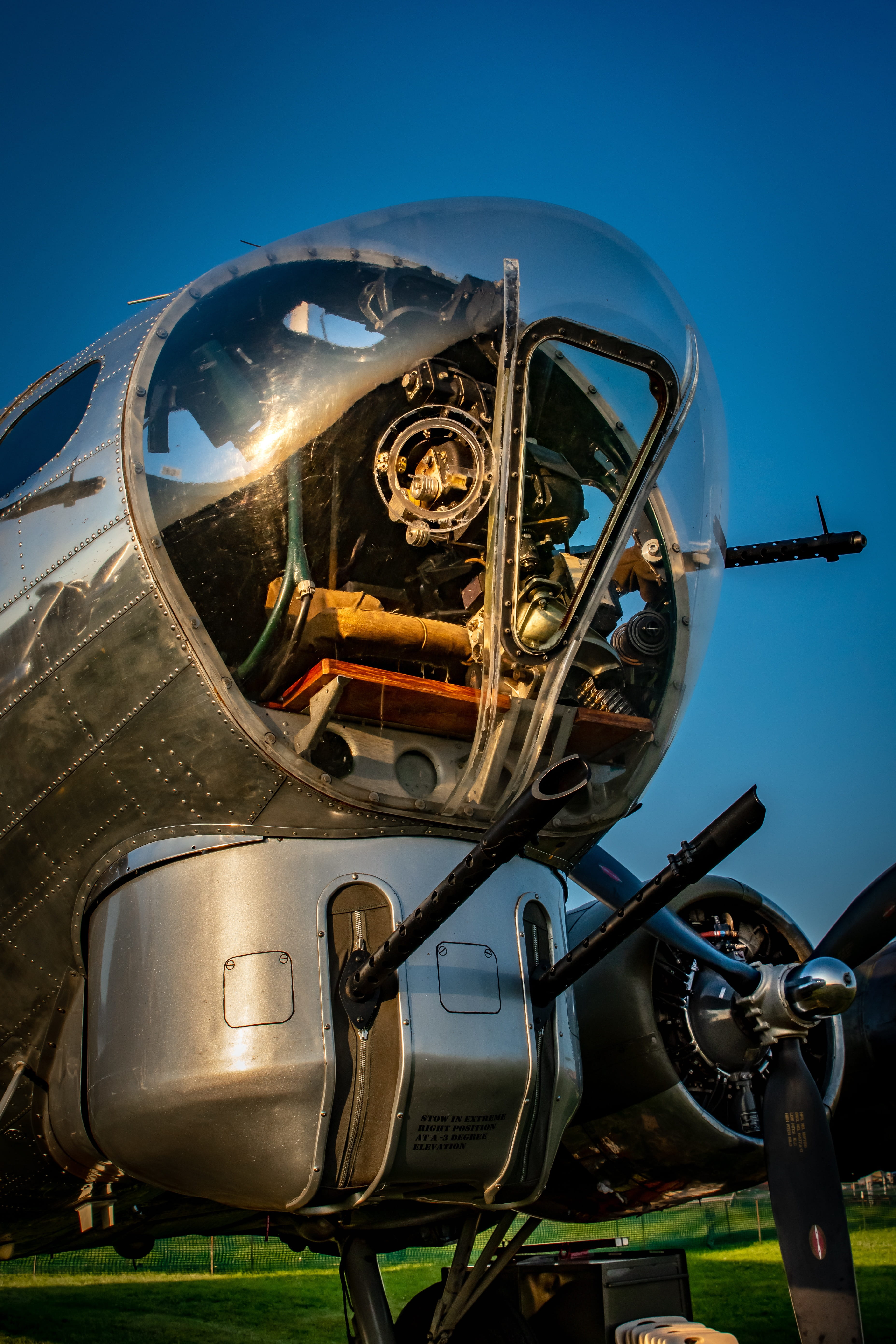 architecture, ww2, flight, close-up, plane, blue, military, retro styled, bi-plane, aircraft, day, arts culture and entertainment, vintage, aviation, clear sky, Phone HD Wallpaper