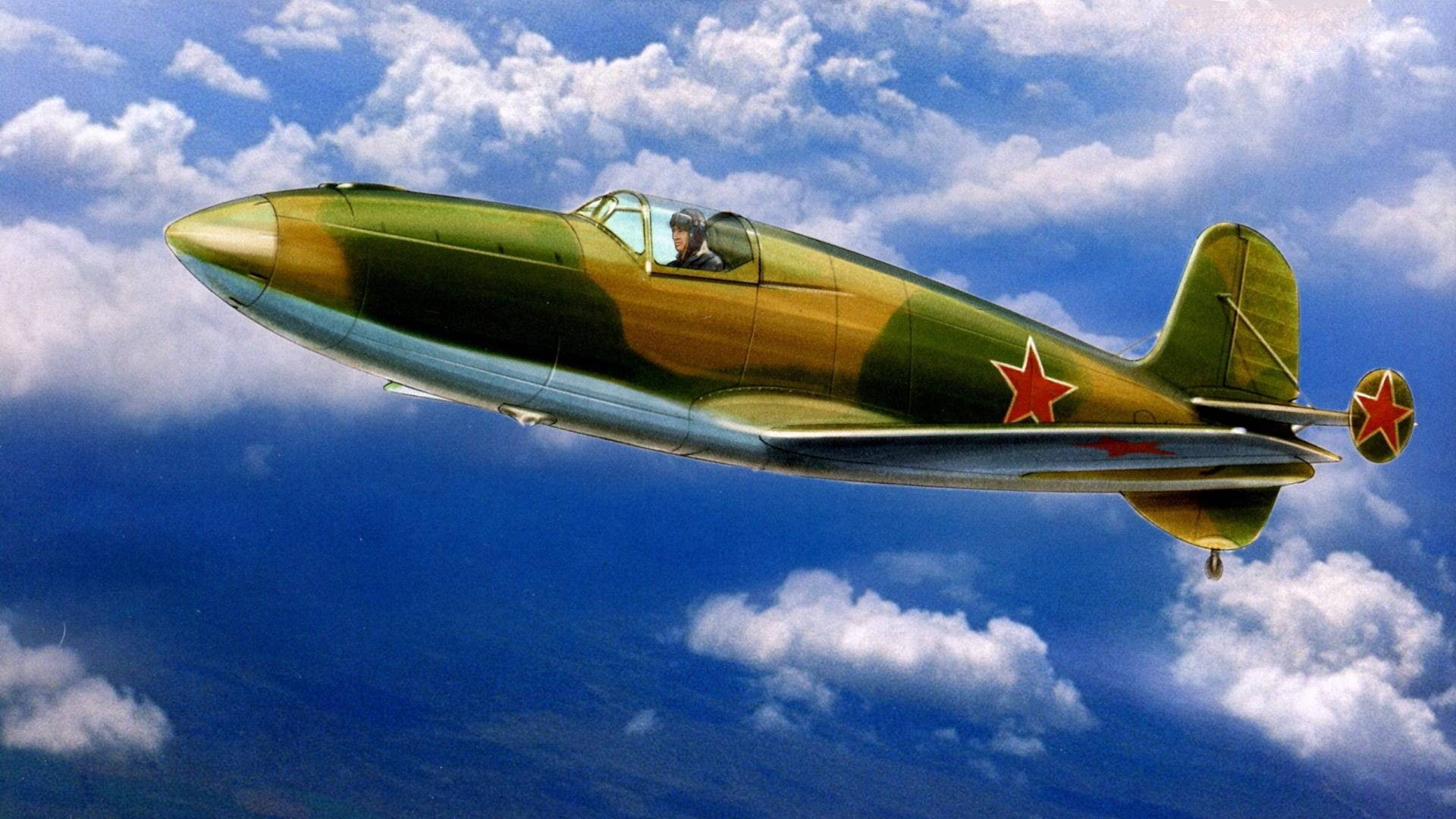BI-1, 1080P, Berezniak — Isaev, rocket plane, HD Wallpaper