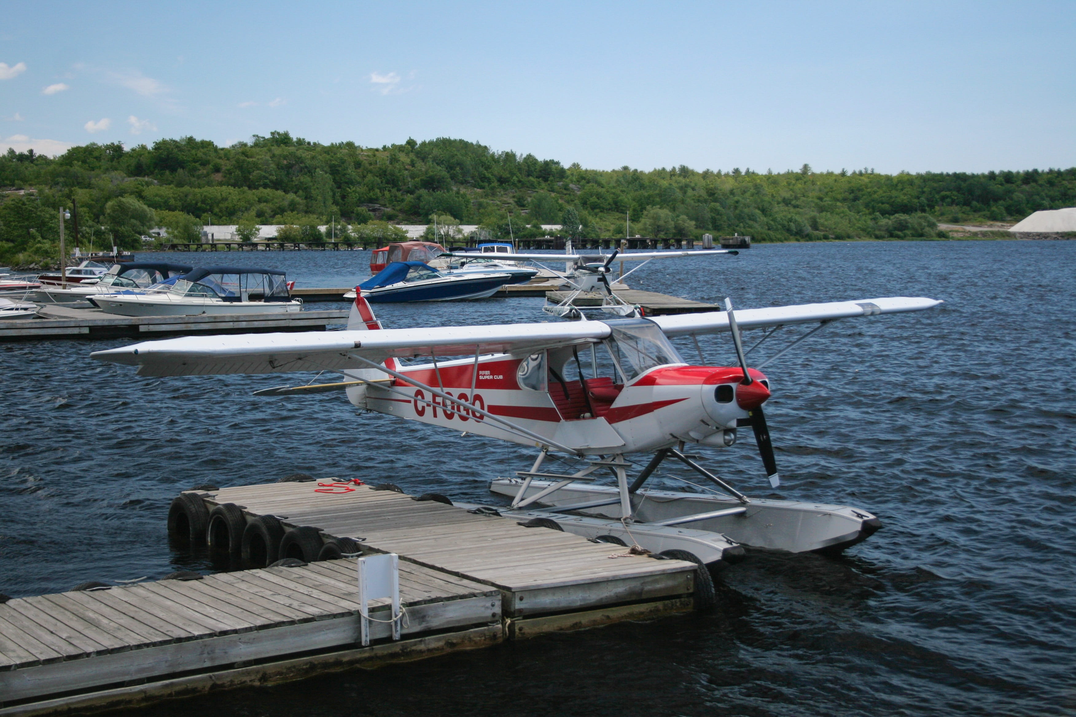 nature, tranquil scene, tranquility, sea, airplane, water, passenger craft, pier, transportation, aeroplane, moored, lake, no people, nautical vessel, vintage, HD Wallpaper