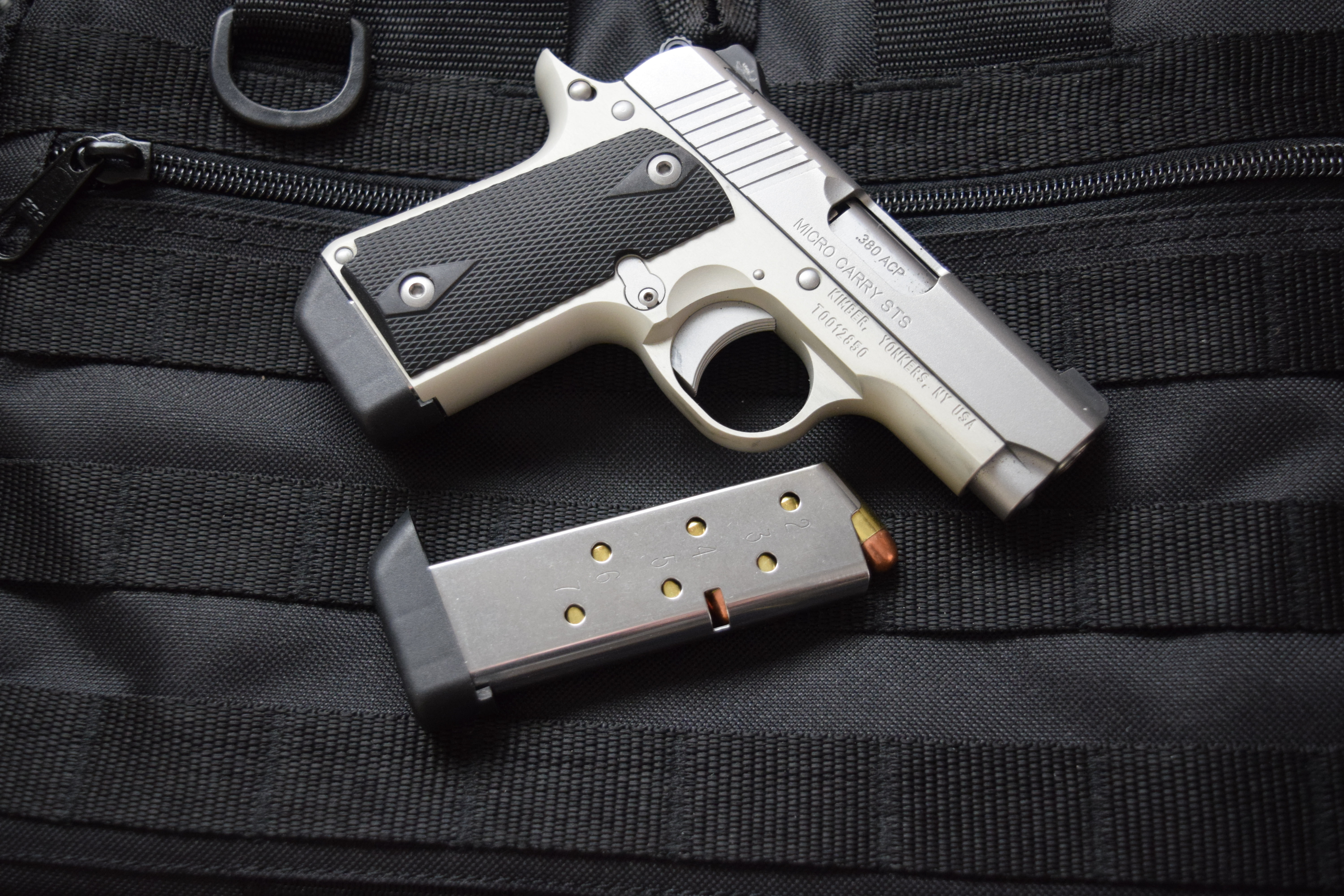 Kimber, Micro 380, 5K, weapons, gun, HD Wallpaper