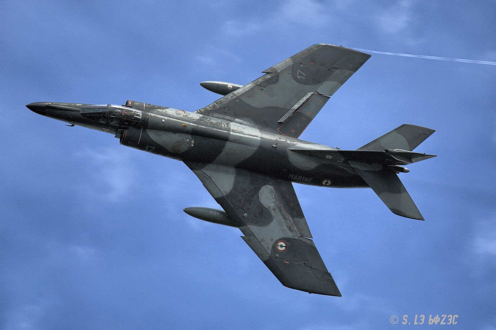 etendard, 720P, marine, attack, military, army, jet, fighter, french, navy, aircraft, dassault, super, HD Wallpaper