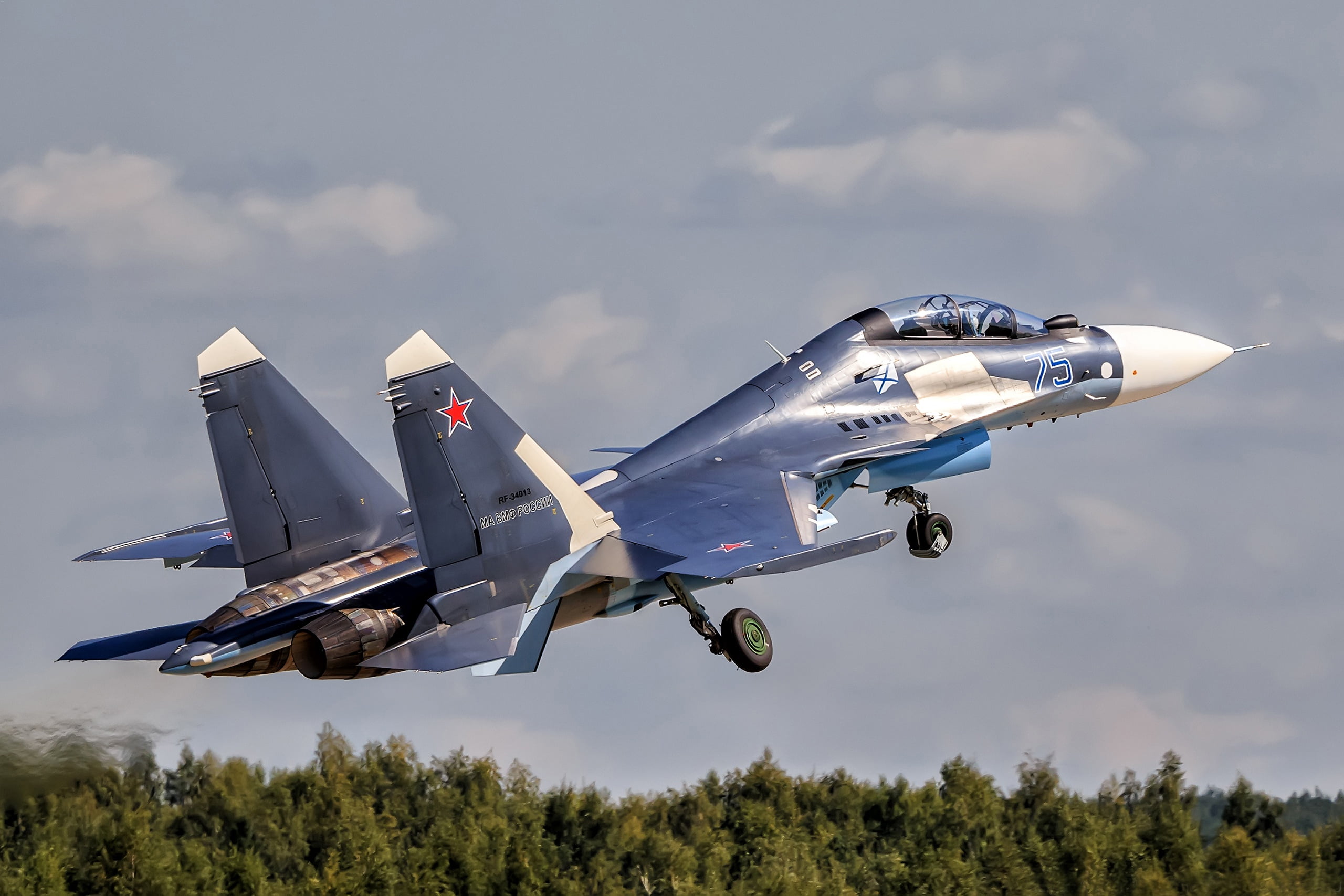 the sky, generation 4, 2K, Su-30SM, MA Navy, the rise, Su-30CM, multi-role fighter, HD Wallpaper