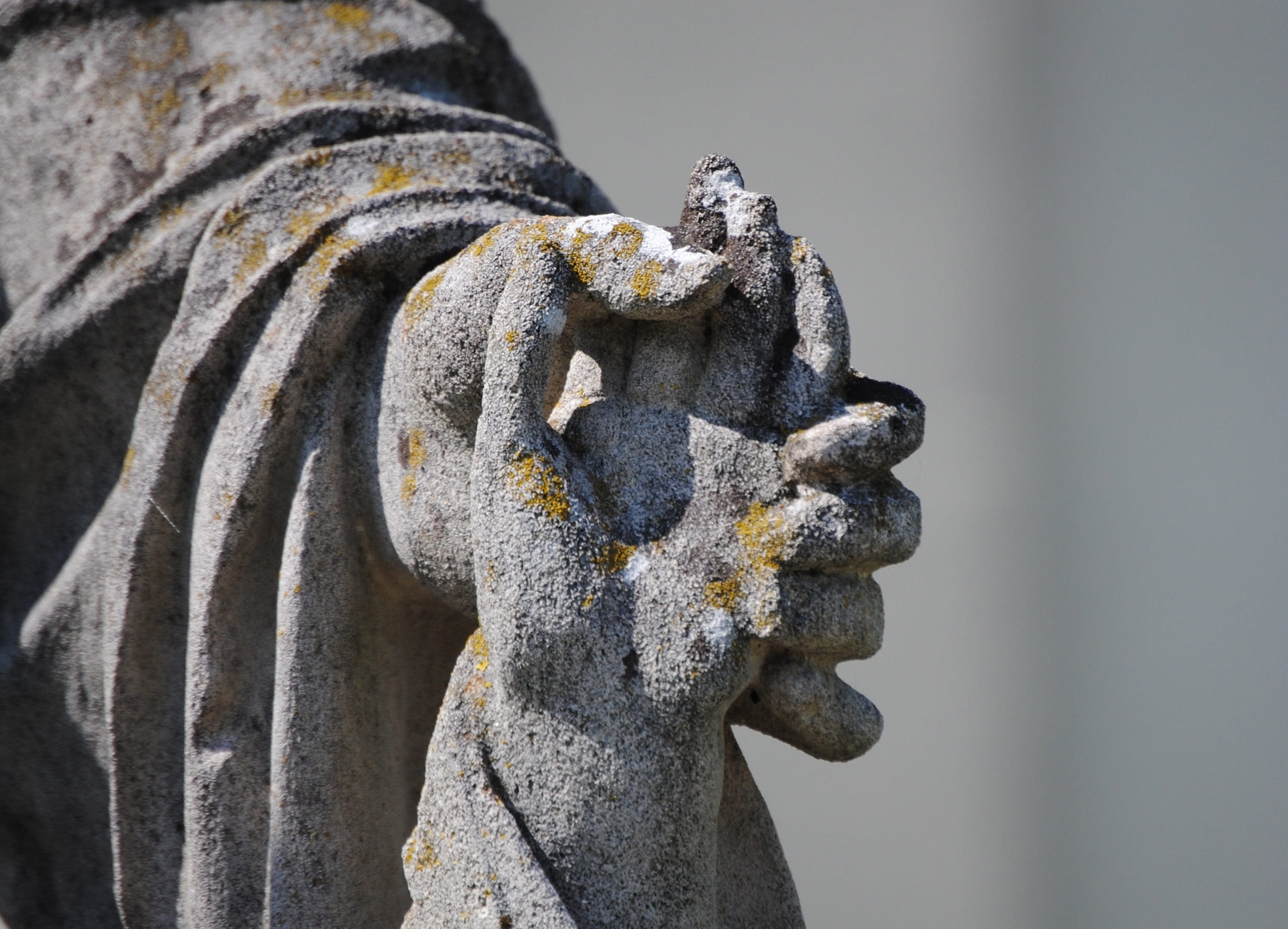 weathered, old, 2K, representation, security, pattern, hand in hand, sculpture, metal, gray, baptism, rusty, statue, no people, human representation, art and craft, HD Wallpaper