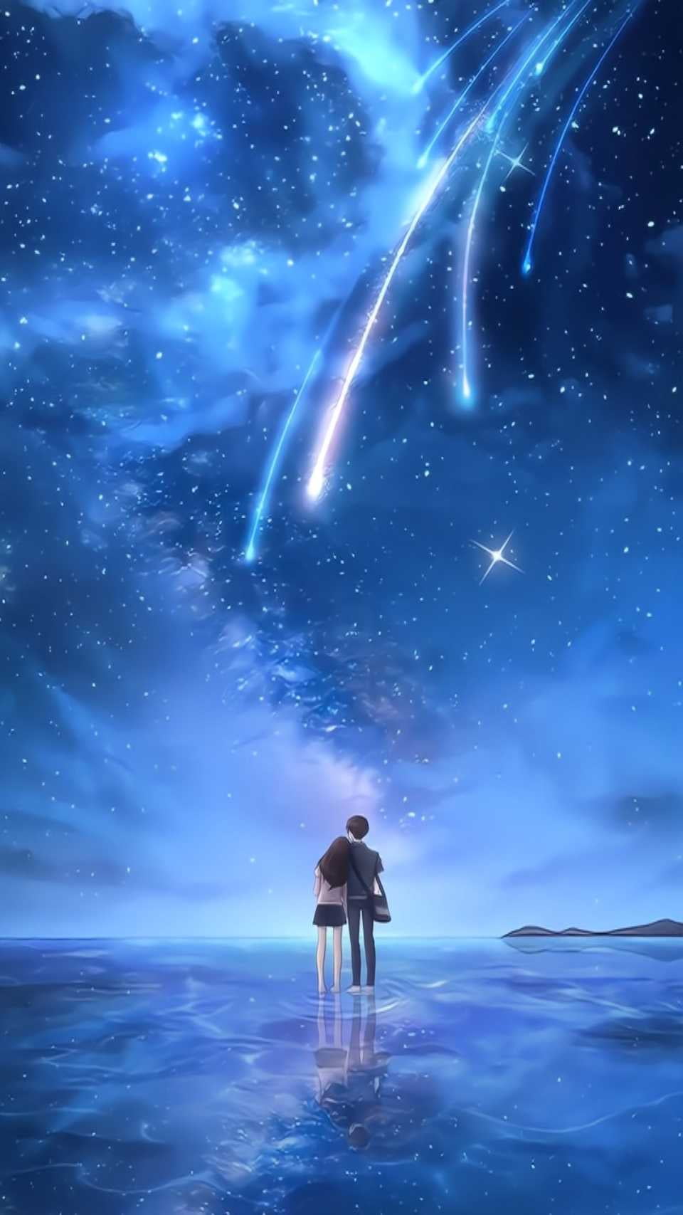 warm heart, love, 720P, accompany, blue, Phone HD Wallpaper