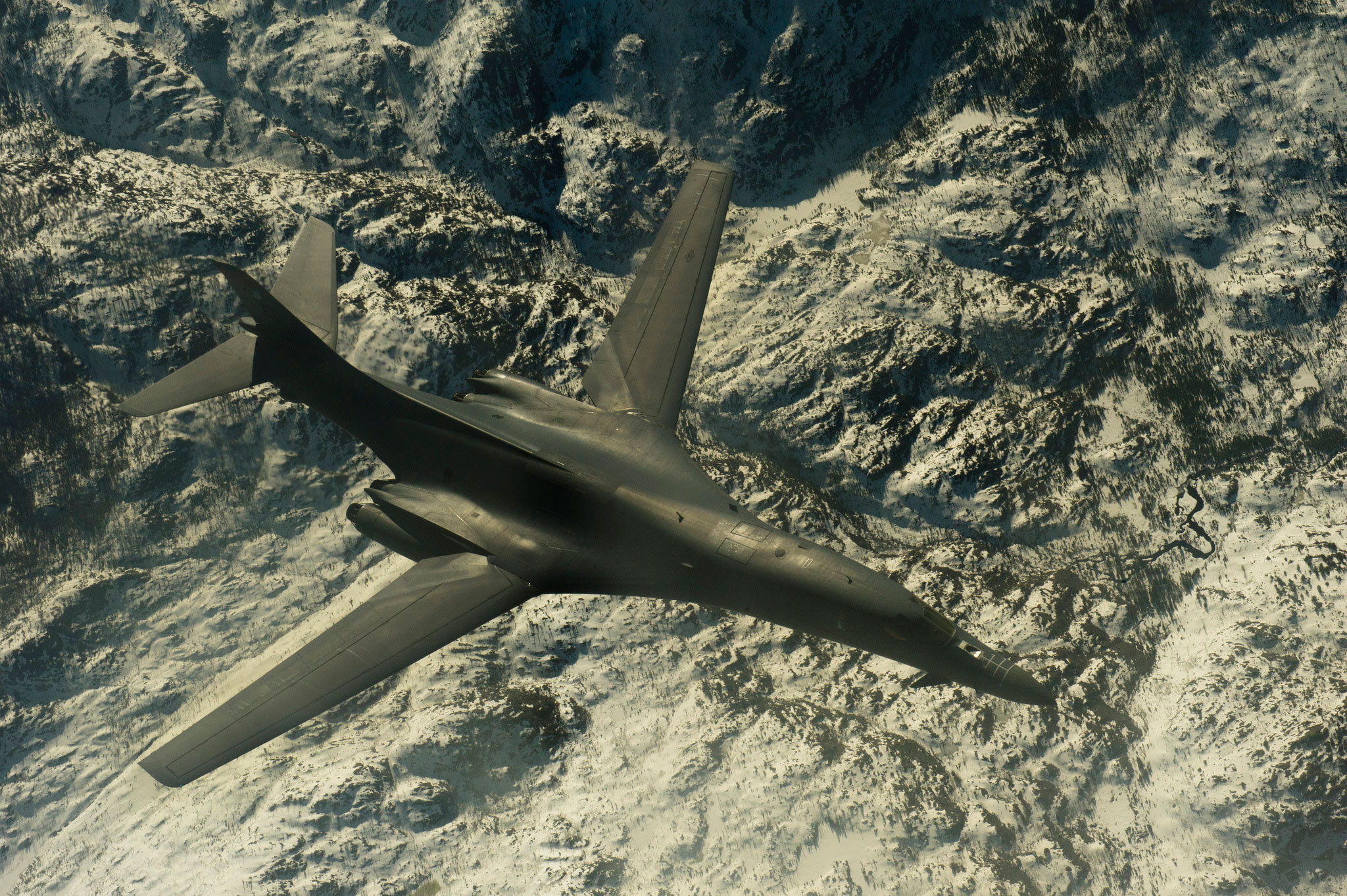 flight, Lancer, bomber, strategic, B-1B, 1080P, landscape, supersonic, HD Wallpaper