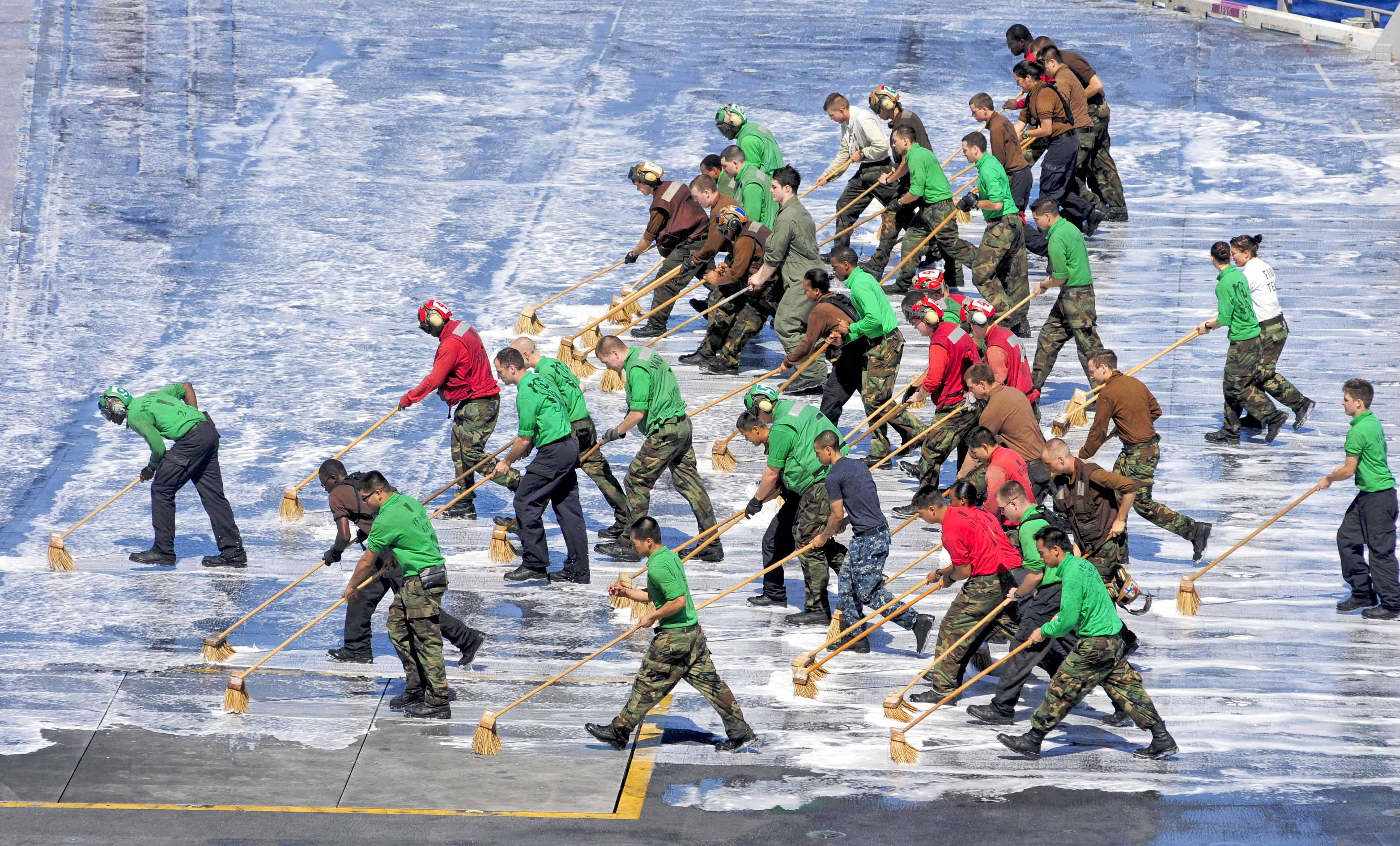 s, ocean, men, travel, ship, walking, sailors, full length, task, 4K, aircraft carrier, transportation, large group of people, marine, water, nautical, HD Wallpaper
