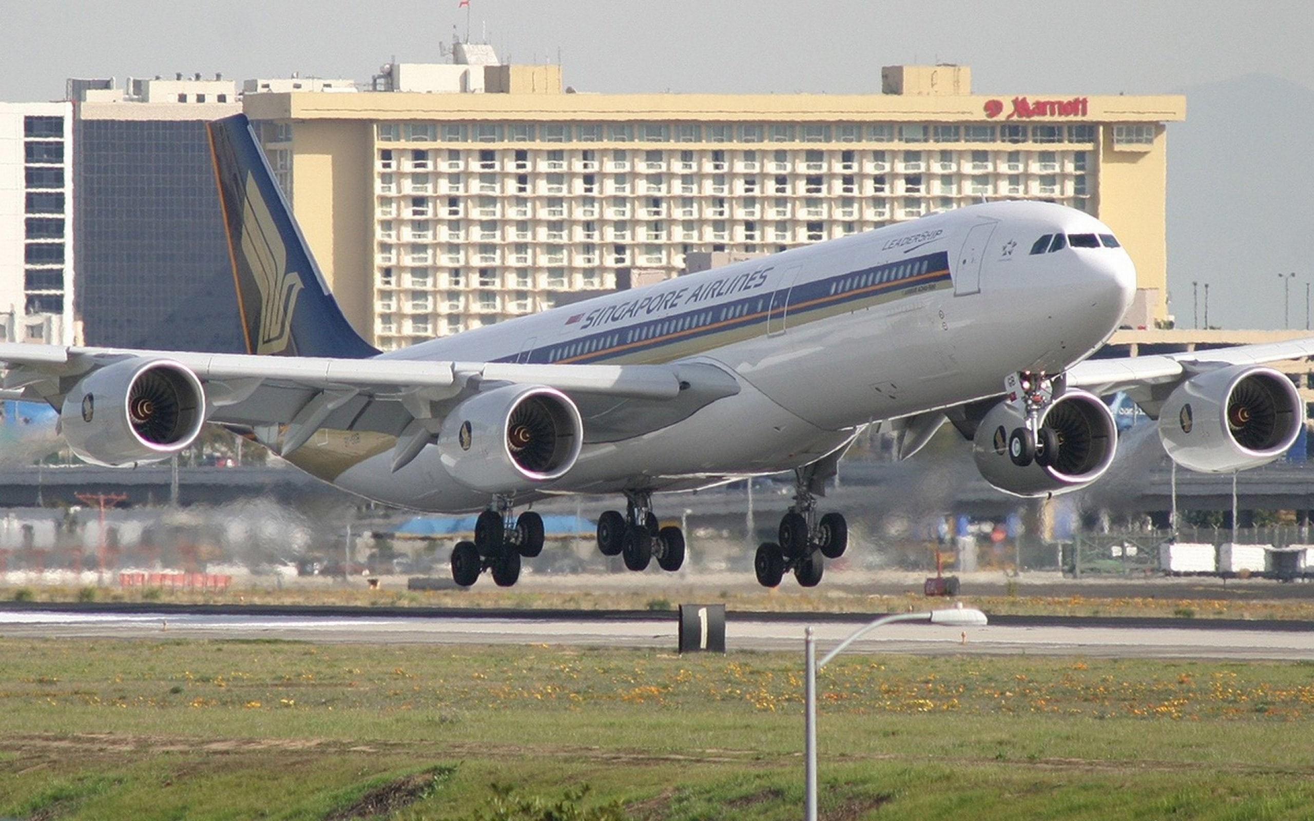 airbus a340, 2K, HD Wallpaper