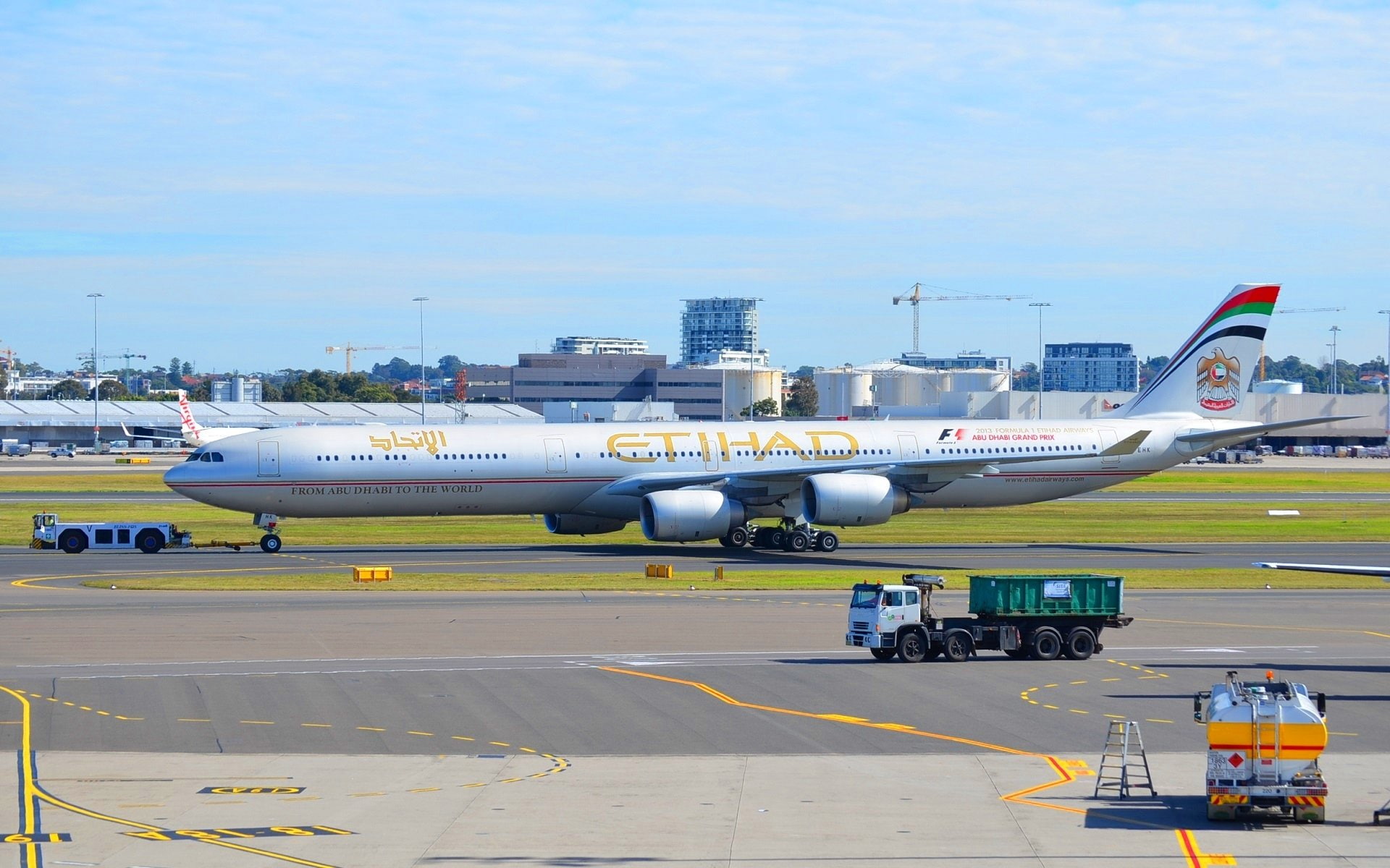 Aircrafts, Aircraft, Passenger Plane, Vehicle, Airport, Airplane, Airbus, Airbus A340, 1080P, HD Wallpaper