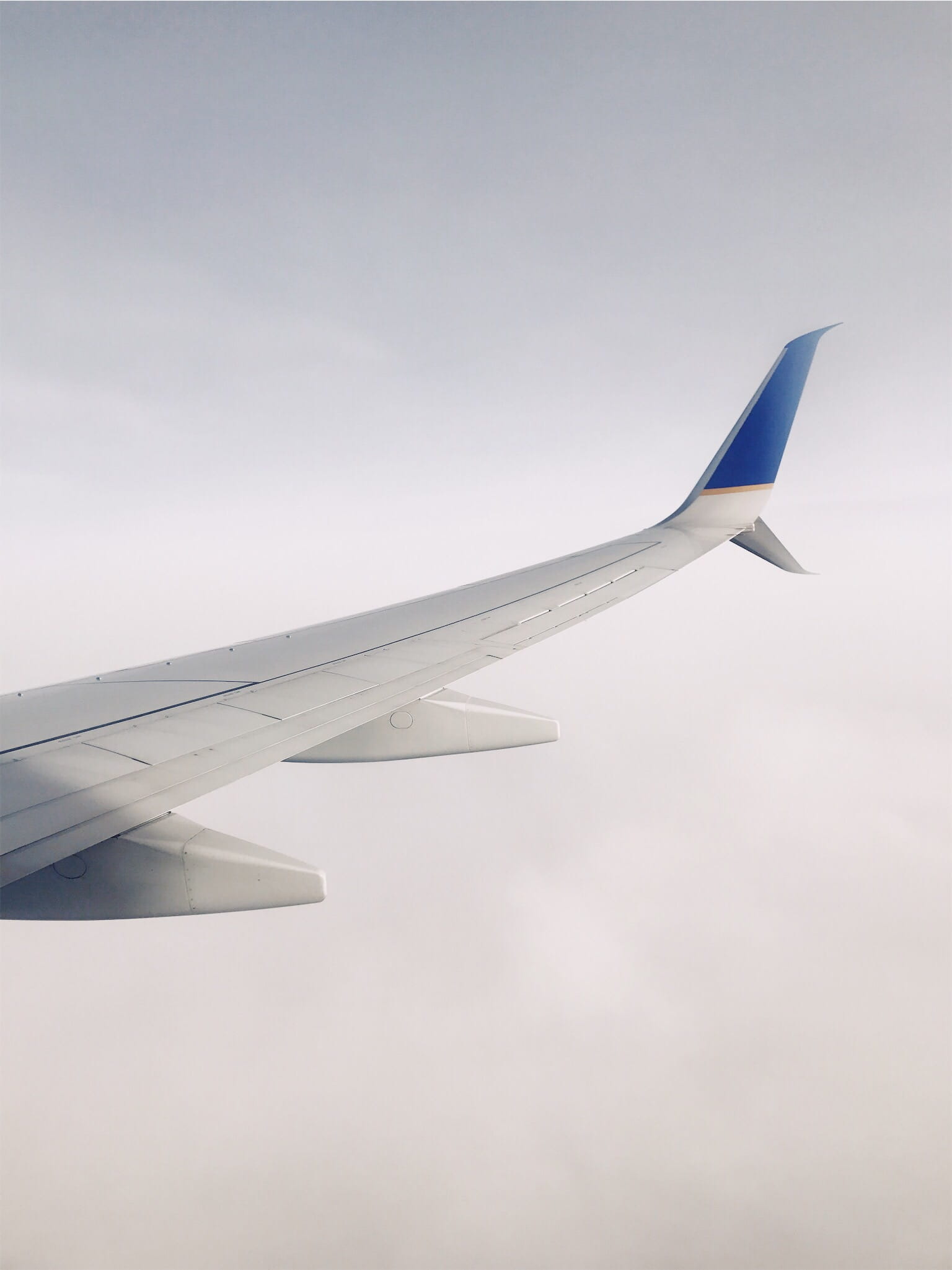 day, aircraft Wing, white, no people, environment, mode of transportation, commercial Airplane, sky, copy space, airplane, clouds, air Vehicle, blue, journey, Phone HD Wallpaper
