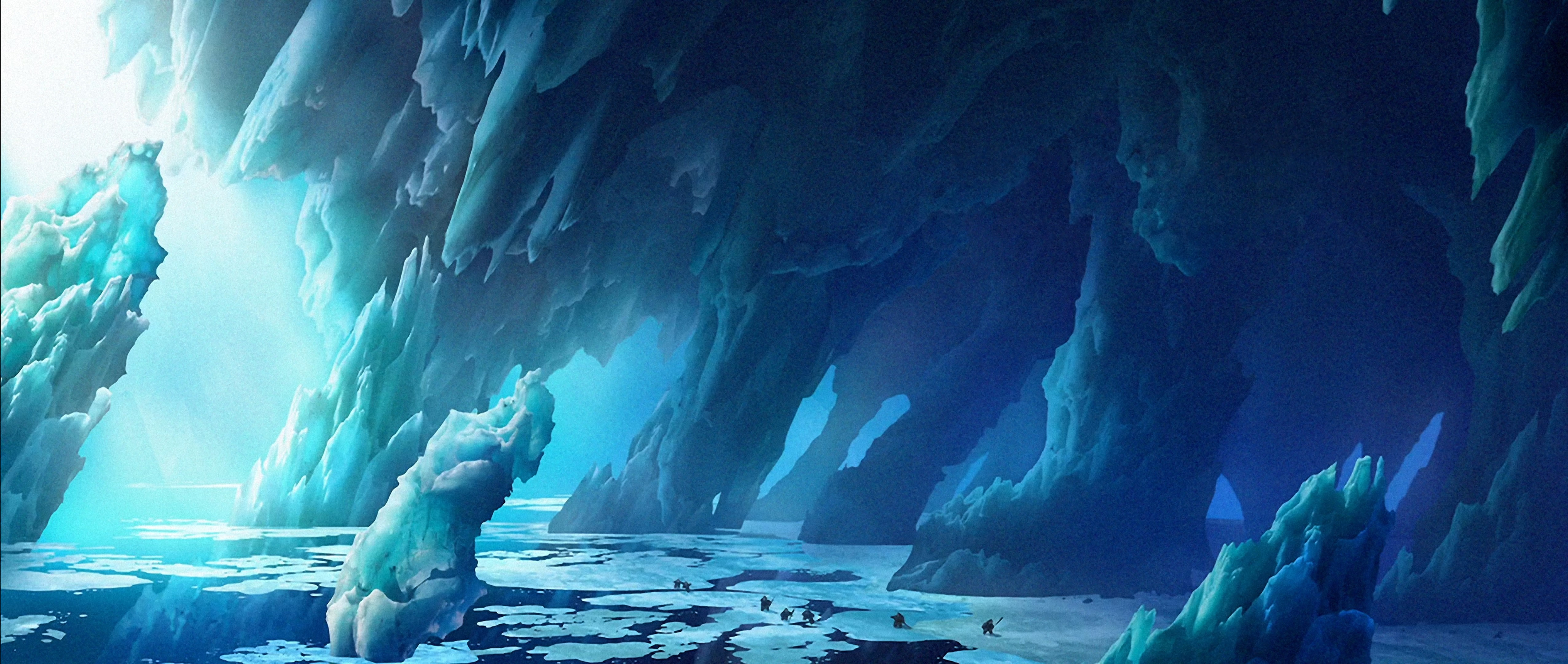 landscape, How to Train Your Dragon 2, 4K, animated movies, concept art, HD Wallpaper