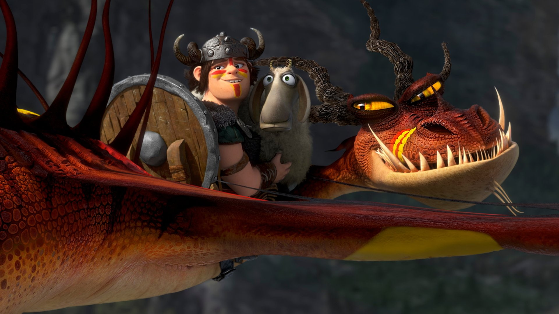 How to Train Your Dragon 2, Snotlout (How to Train Your Dragon), Movie, 1080P, HD Wallpaper
