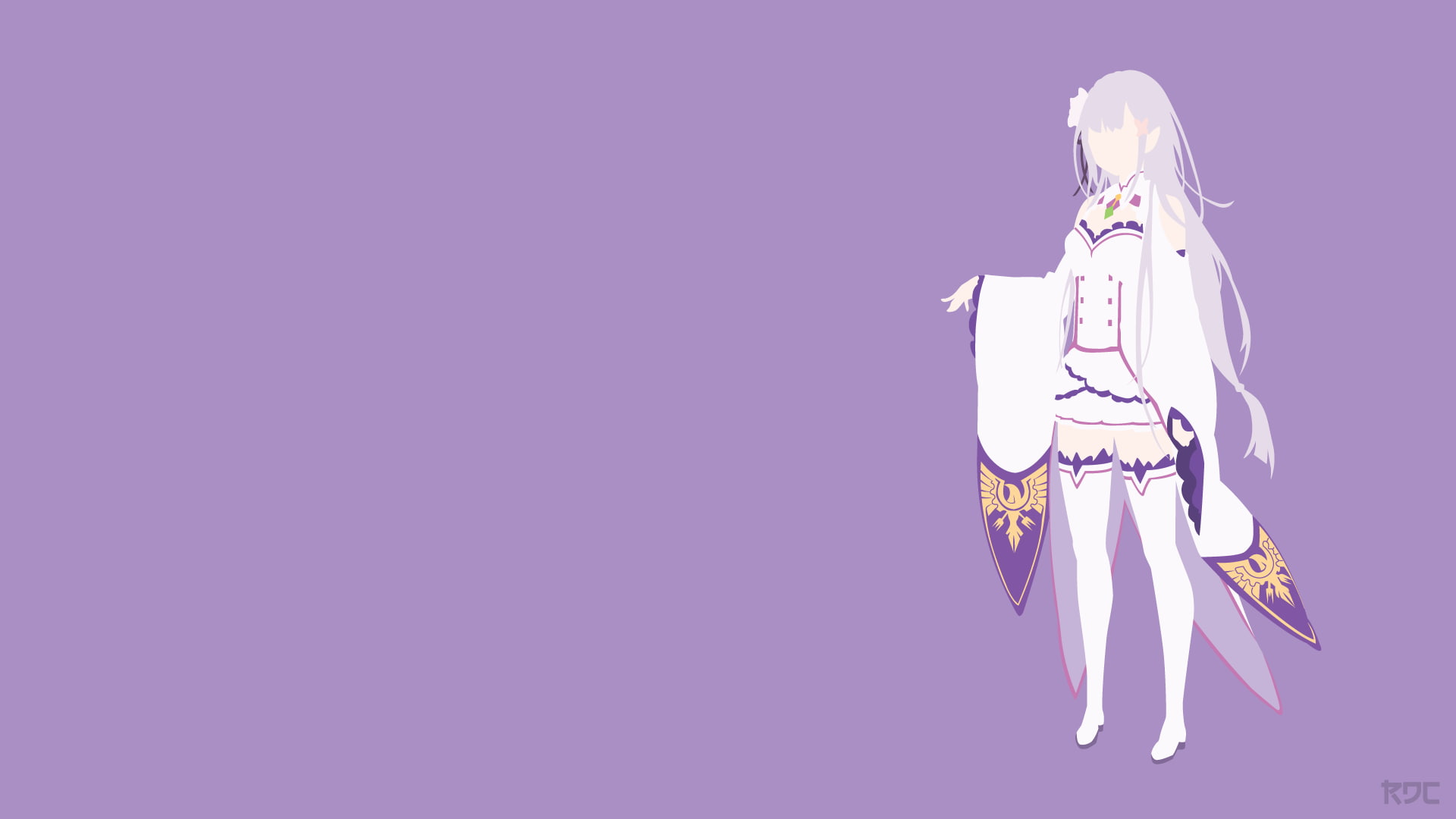 Rendracula, purple, copy space, nature, minimalism, craft, horse, hanging, studio shot, representation, colored background, 1080P, indoors, white hair, HD Wallpaper