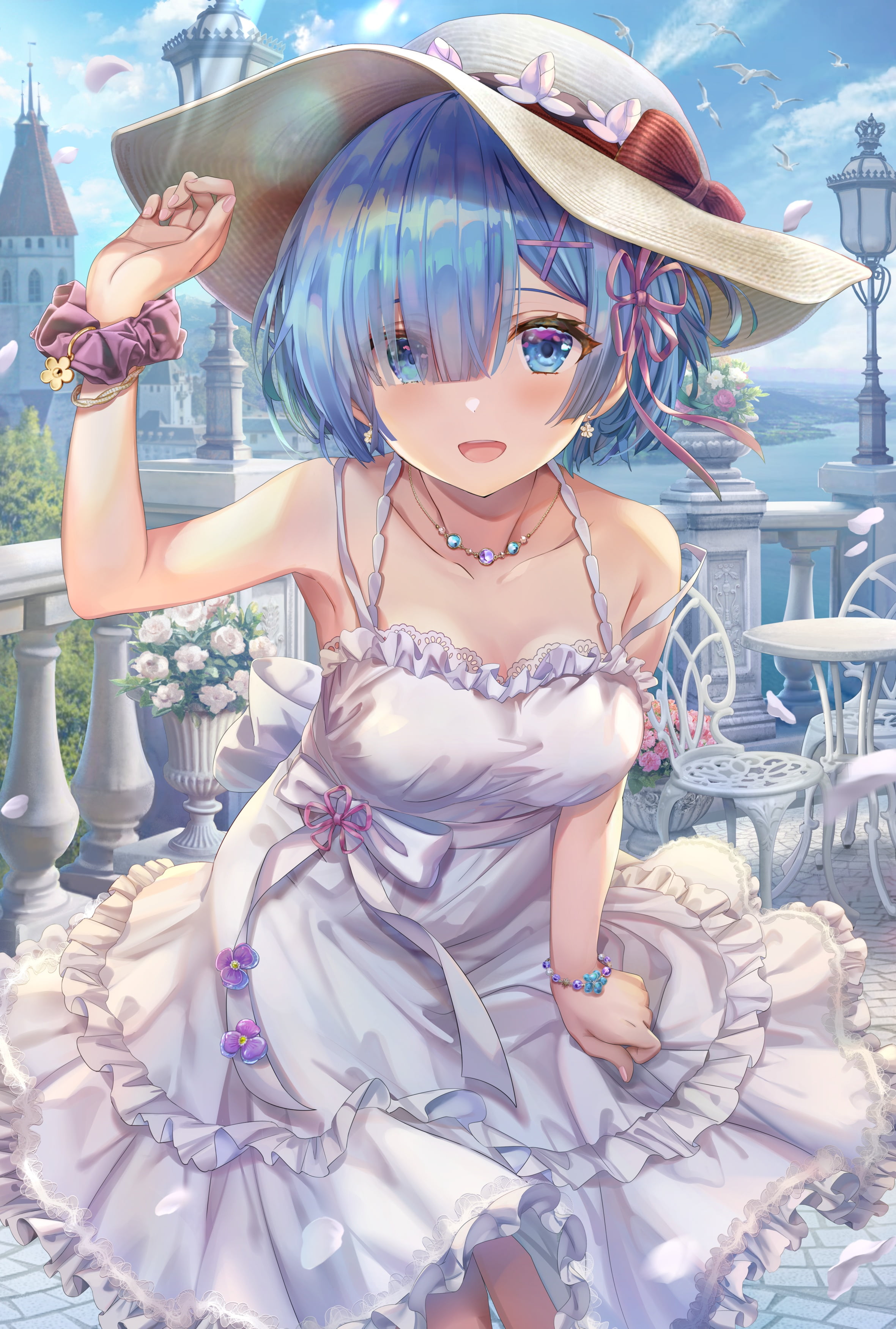 Rem 2D, 2K, Re: Life in a Different World From Zero, Phone HD Wallpaper