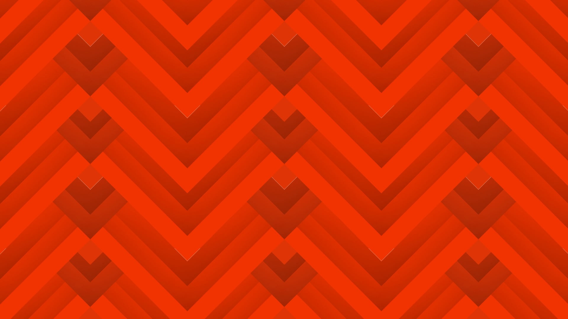 indoors, art and craft, brown, wall - building feature, orange color, shape, pattern, chevron, red, 1080P, geometric shape, backgrounds, close-up, orange, HD Wallpaper
