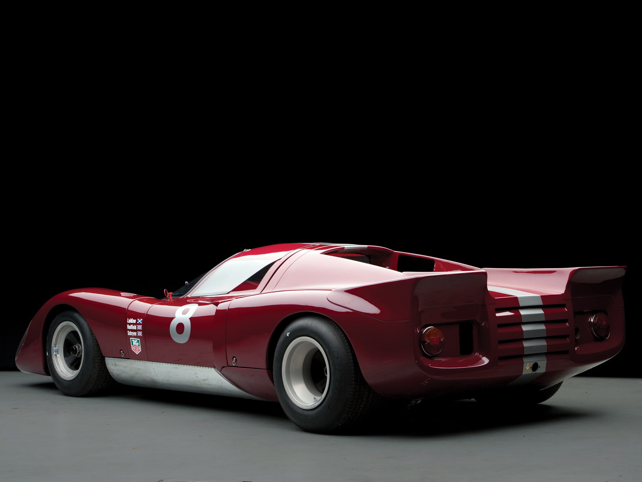 b16, supercar, racing, race, 1080P, chevron, rally, ford, supercars, classic, 1969, HD Wallpaper