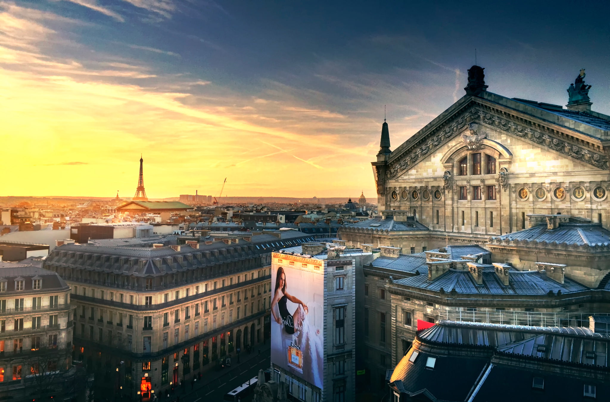 Eiffel Tower, France, 1080P, Opera, Paris, HD Wallpaper