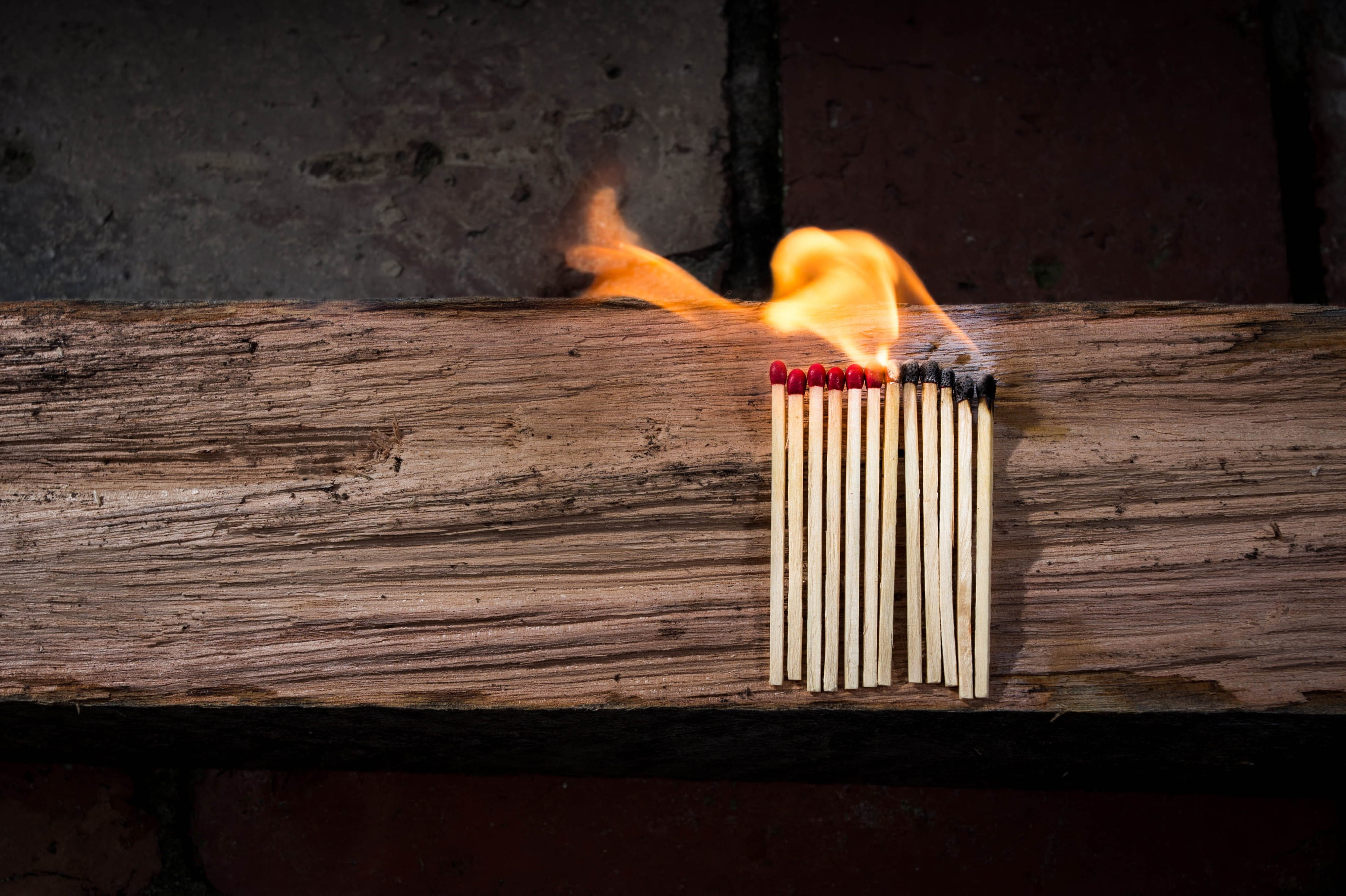 heat - temperature, wooden, flammable, lighted, communication, flame, motion, nature, fire - natural phenomenon, brown, glow, wood - material, metal, heat, HD Wallpaper