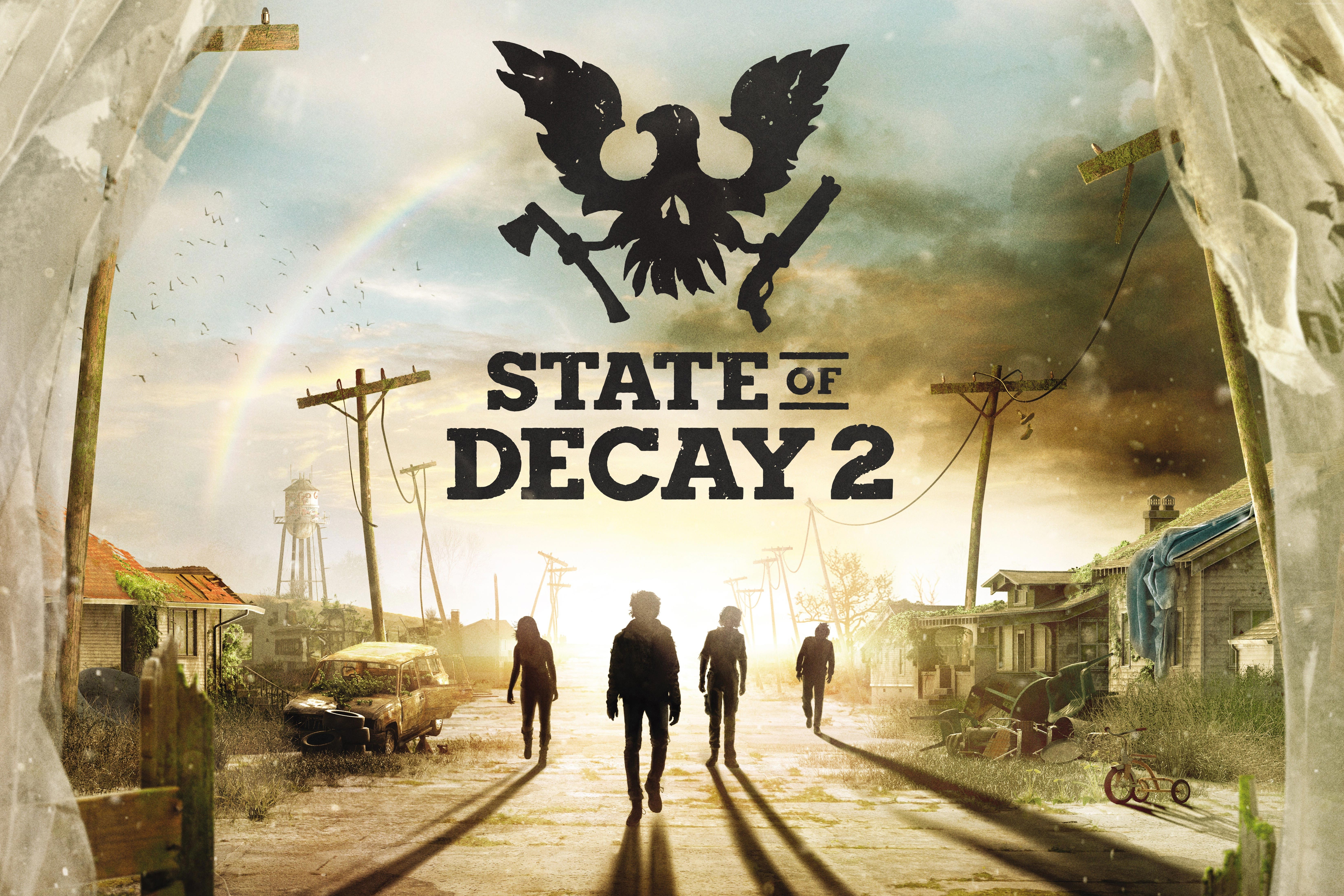 6k, poster, E3 2017, State of Decay 2, 5K, HD Wallpaper