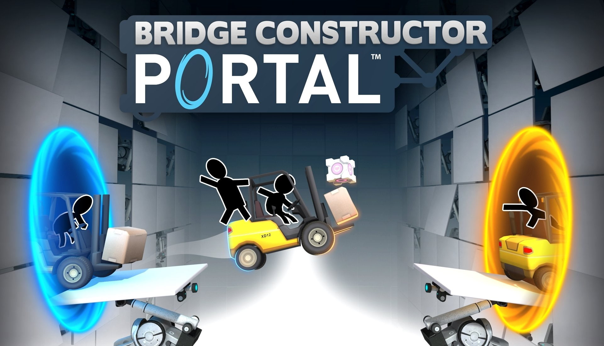 Bridge Constructor Portal, 1080P, Video Game, HD Wallpaper