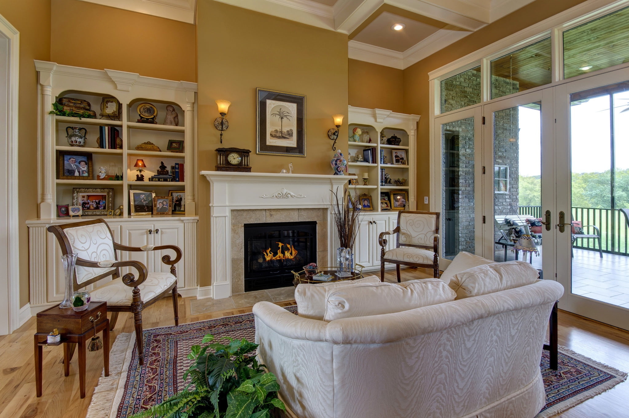 inside Of, wide, decoration, chair, home Decorating, fireplace, room, residential District, home, no People, living Room, 1080P, residential Building, HD Wallpaper