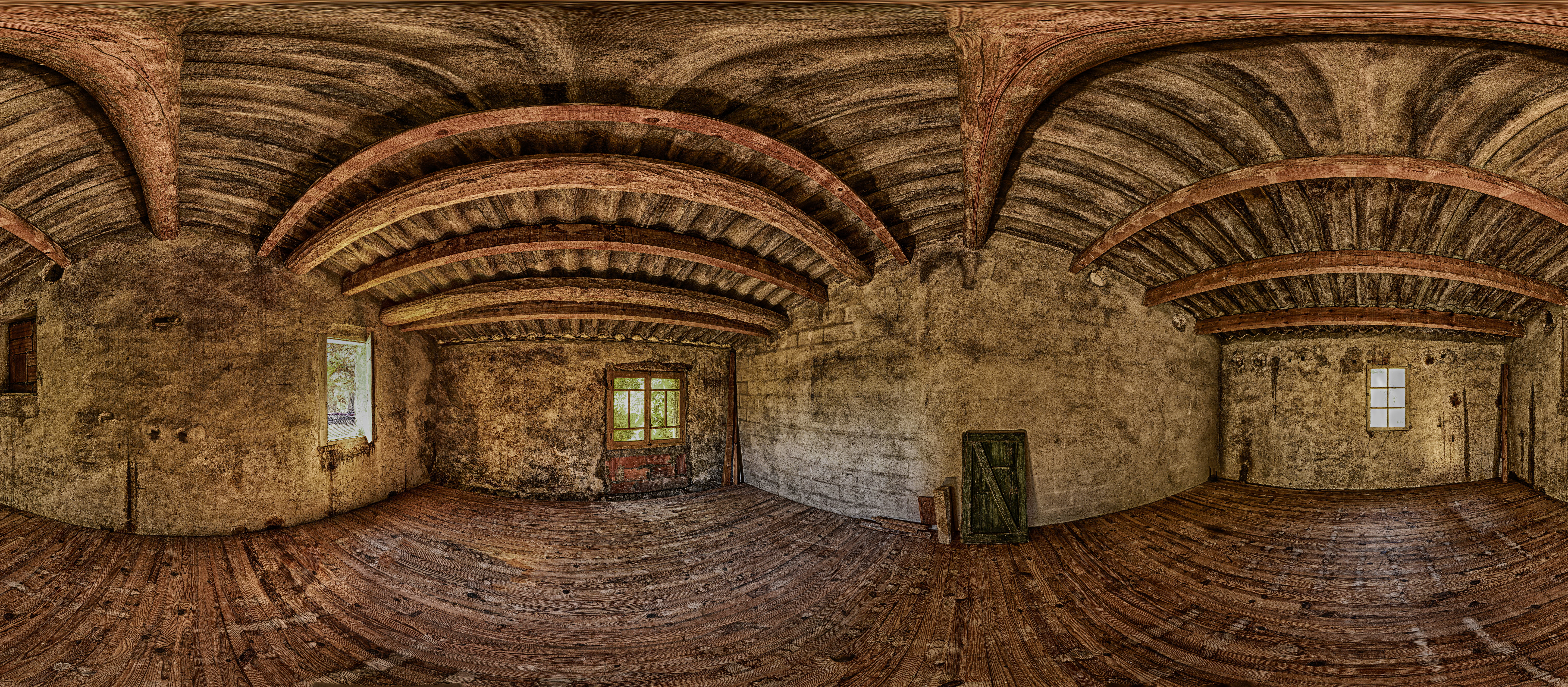 stone material, photography, indoors, wood - material, no people, panorama, attic, 8K, pattern, the past, old house, old, built structure, abbey, eye, HD Wallpaper