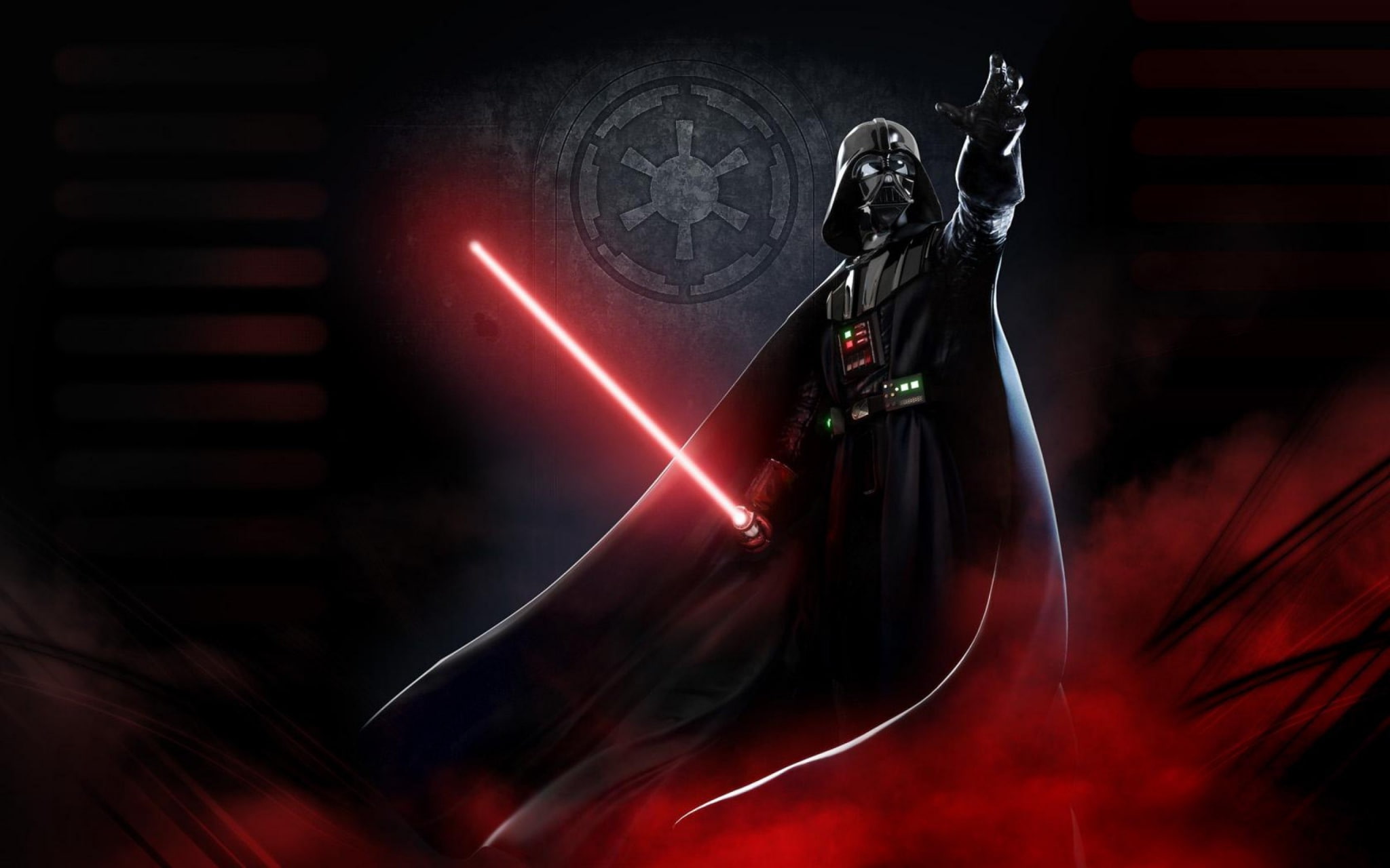 1080P, light - natural phenomenon, night, light beam, weapon, illuminated, laser, long exposure, close-up, motion, indoors, darth vader beautiful  desktop, HD Wallpaper
