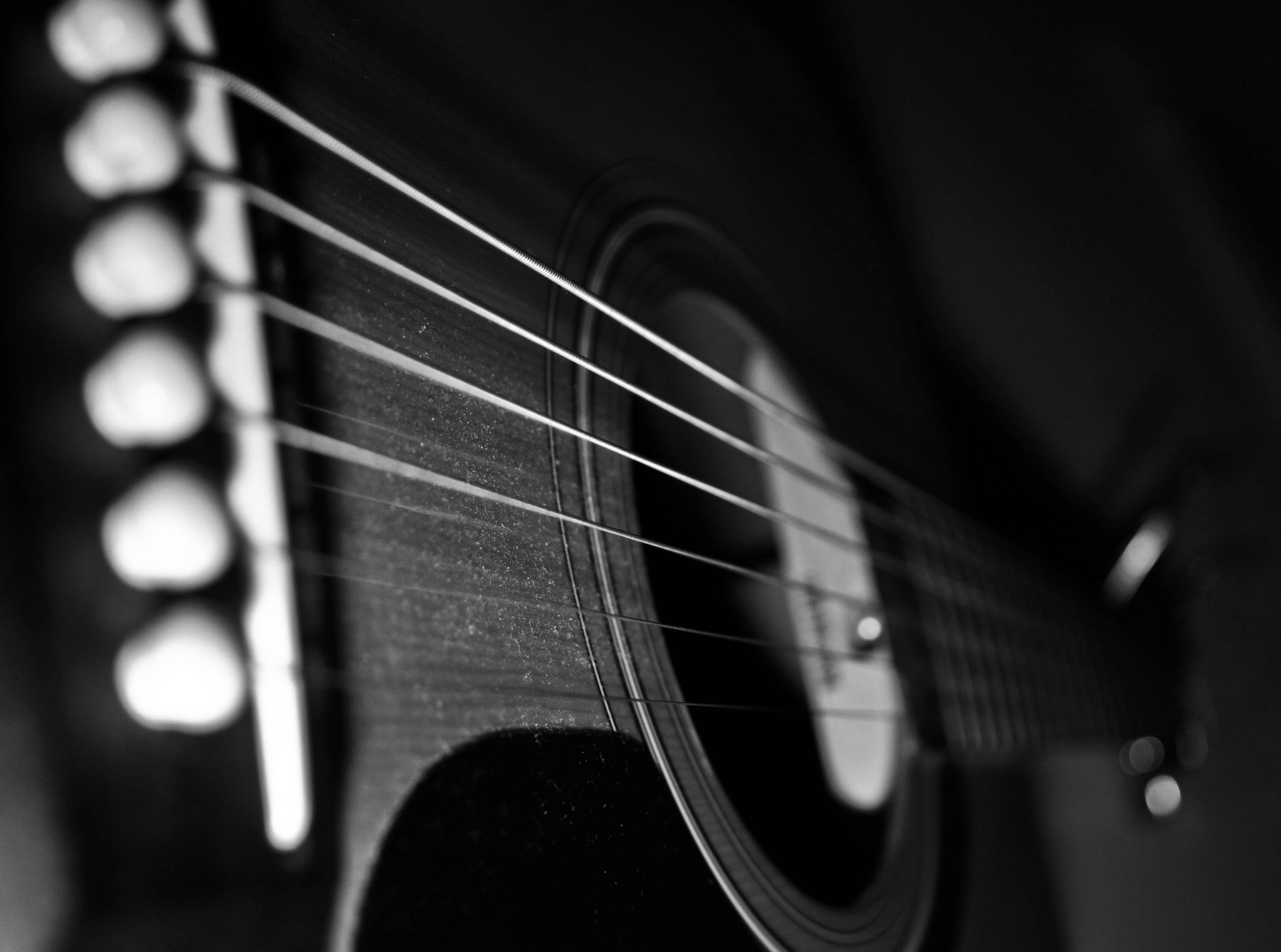 indoors, digital, no people, arts culture and entertainment, string, gray, single object, string instrument, skill, still life, black and white, woodwind instrument, HD Wallpaper