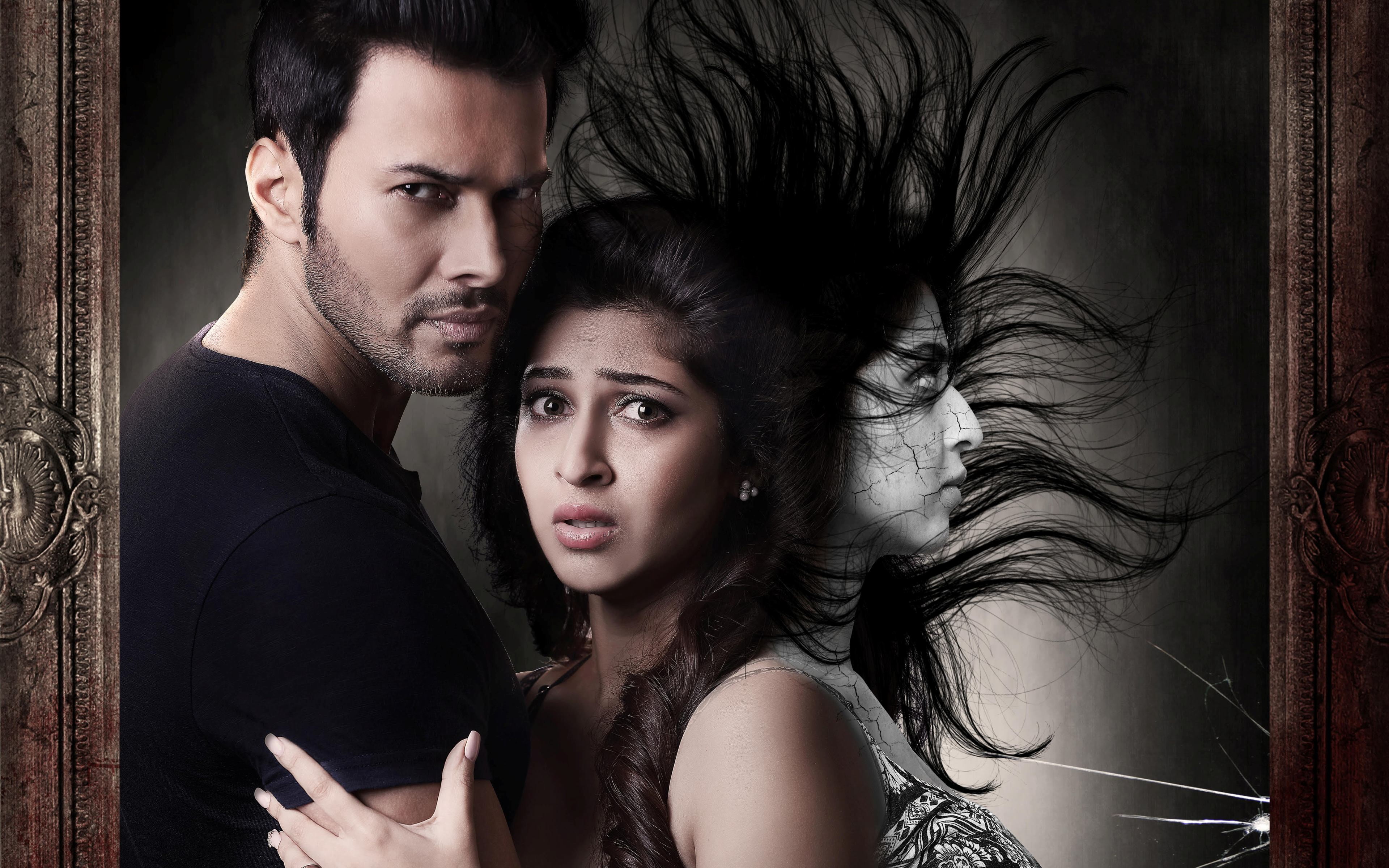 bollywood, breather, poster, togetherness, adult, fashion, Movies, headshot, women, looking at camera, beautiful people, hair, 4K, beautiful woman, young women, HD Wallpaper