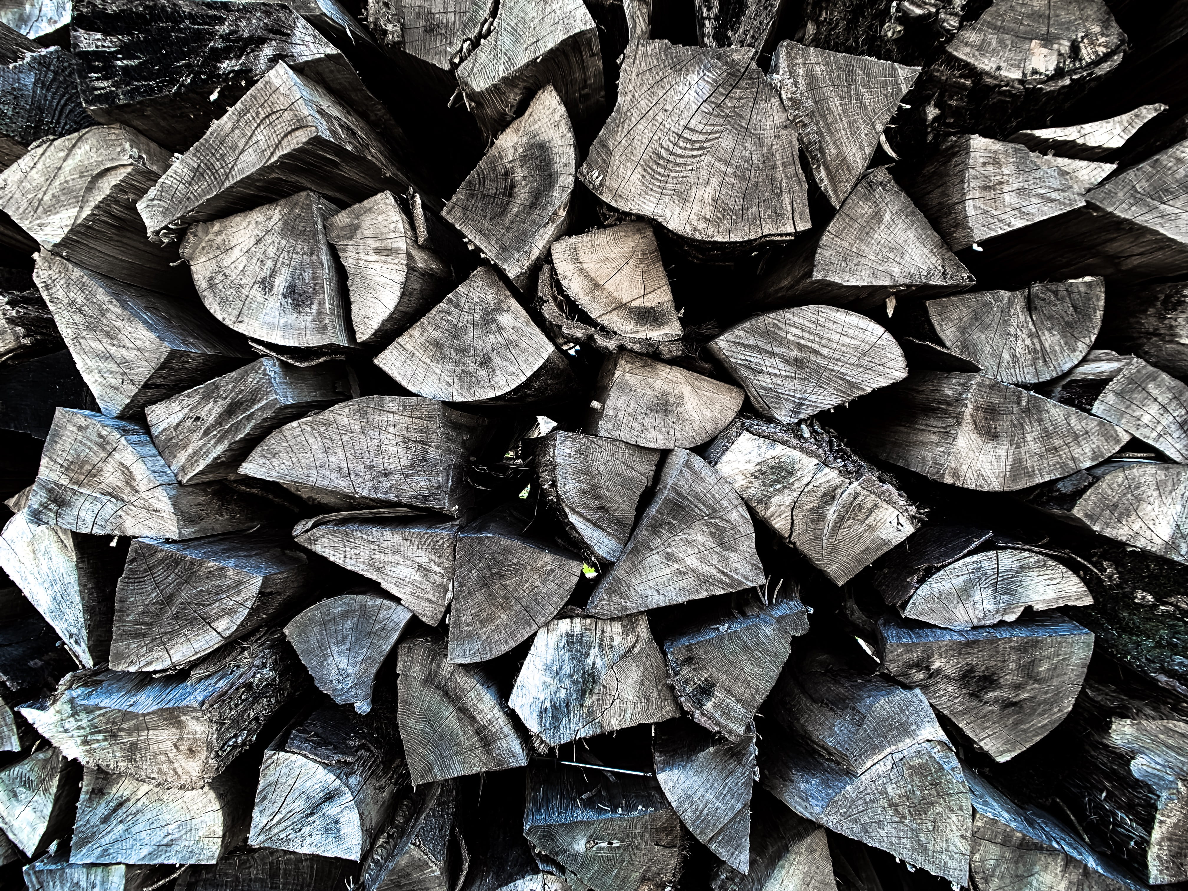 wood, stack, tree stump, fuel and power generation, abundance, treasure, woodpile, textured, no people, lumber, pattern, heap, hair slide, rubble, lumber industry, HD Wallpaper
