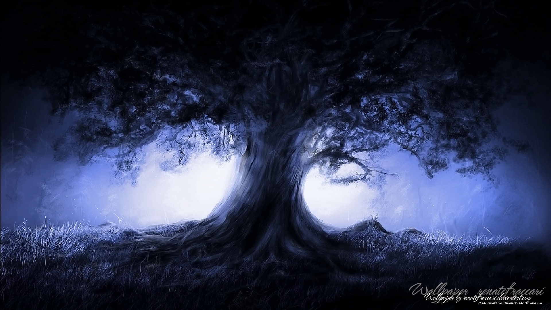 watermarked, 1080P, fantasy art, HD Wallpaper