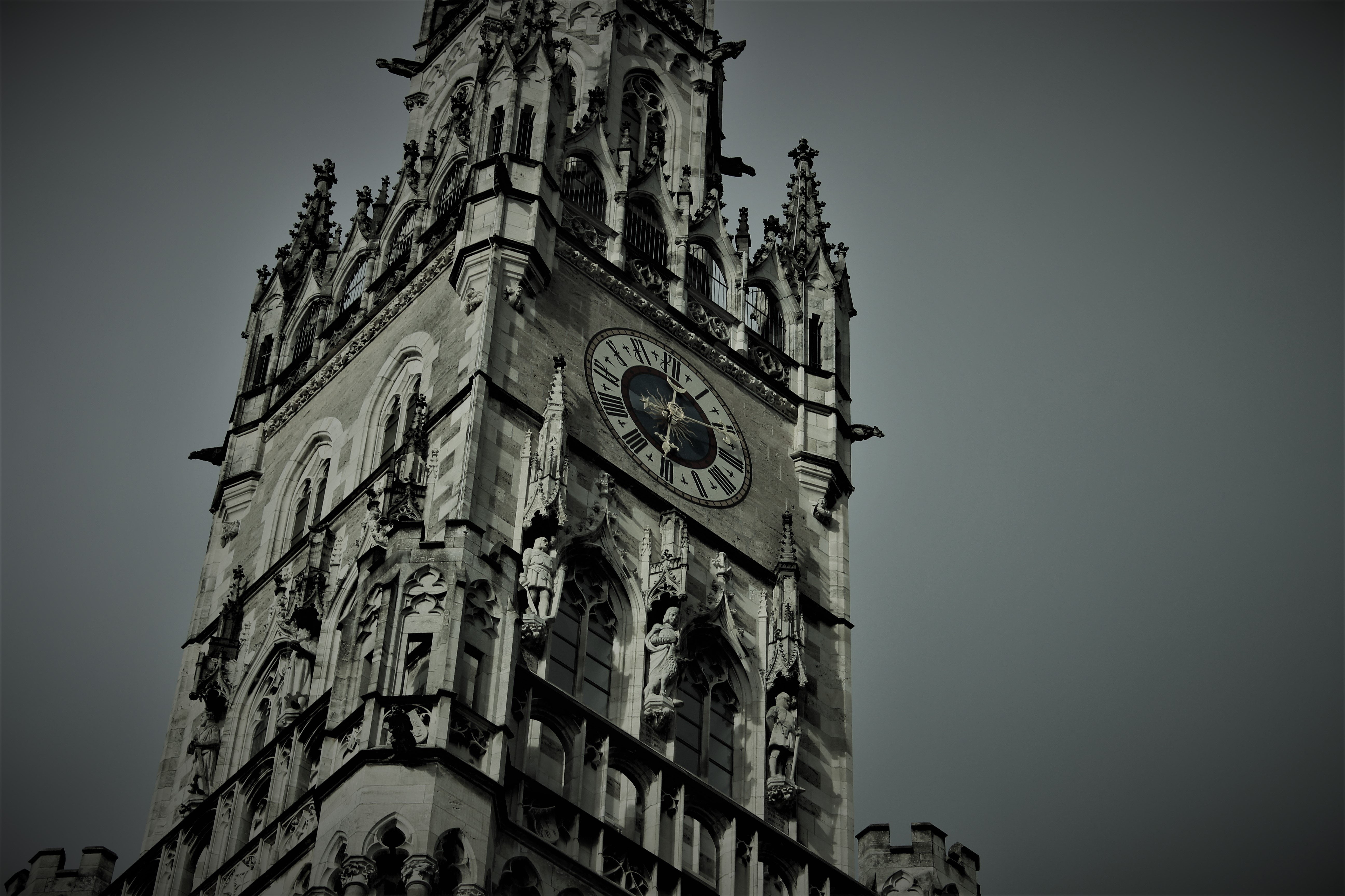 Munich, Clocktowers, 5K, HD Wallpaper