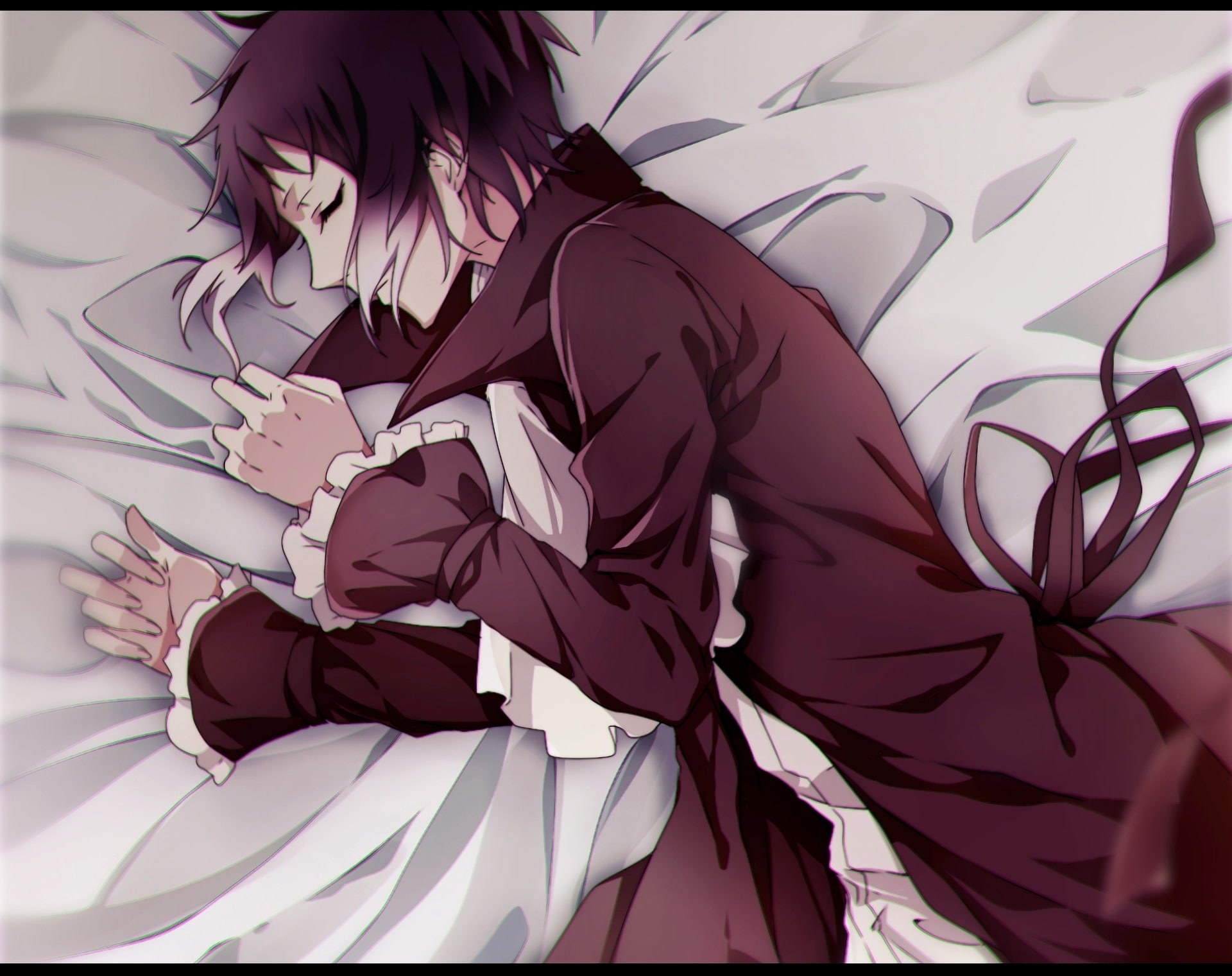 Ryūnosuke Akutagawa, 1080P, Anime, Bungou Stray Dogs, HD Wallpaper