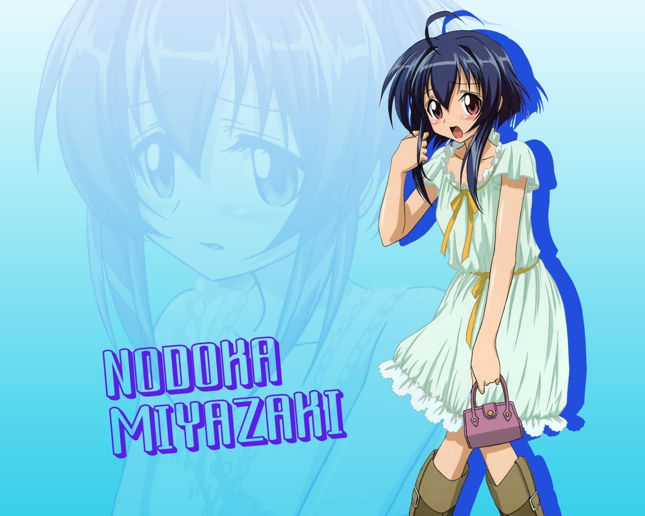 nodoka, girl, negima, miyazaki, sensei, 720P, mahou, HD Wallpaper