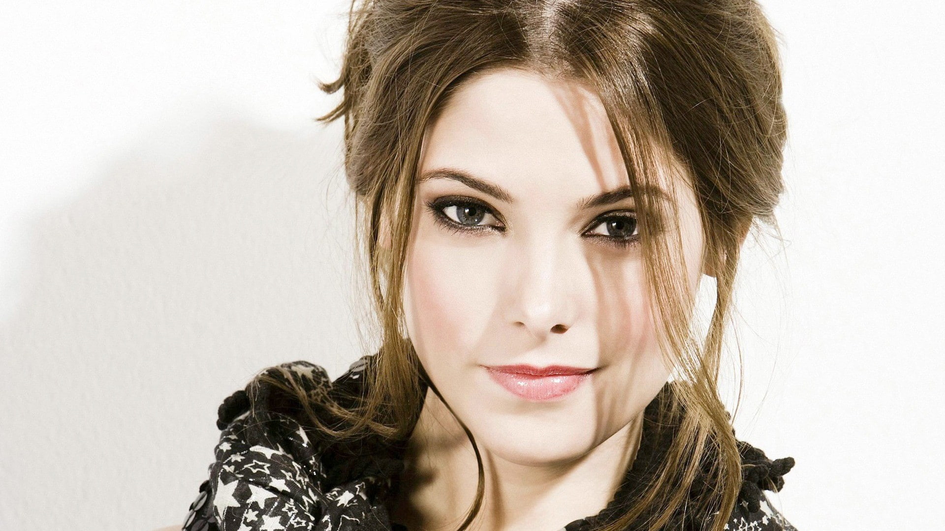 1080P, women, Ashley Greene, brunette, HD Wallpaper