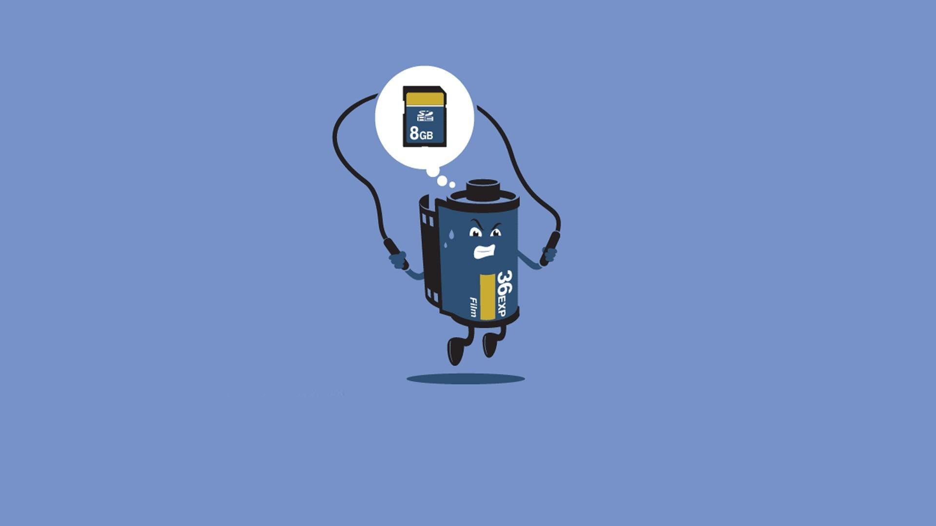 1080P, illustration, film, workout, character, working, cartoon, camera, 1920x1080, funny, HD Wallpaper