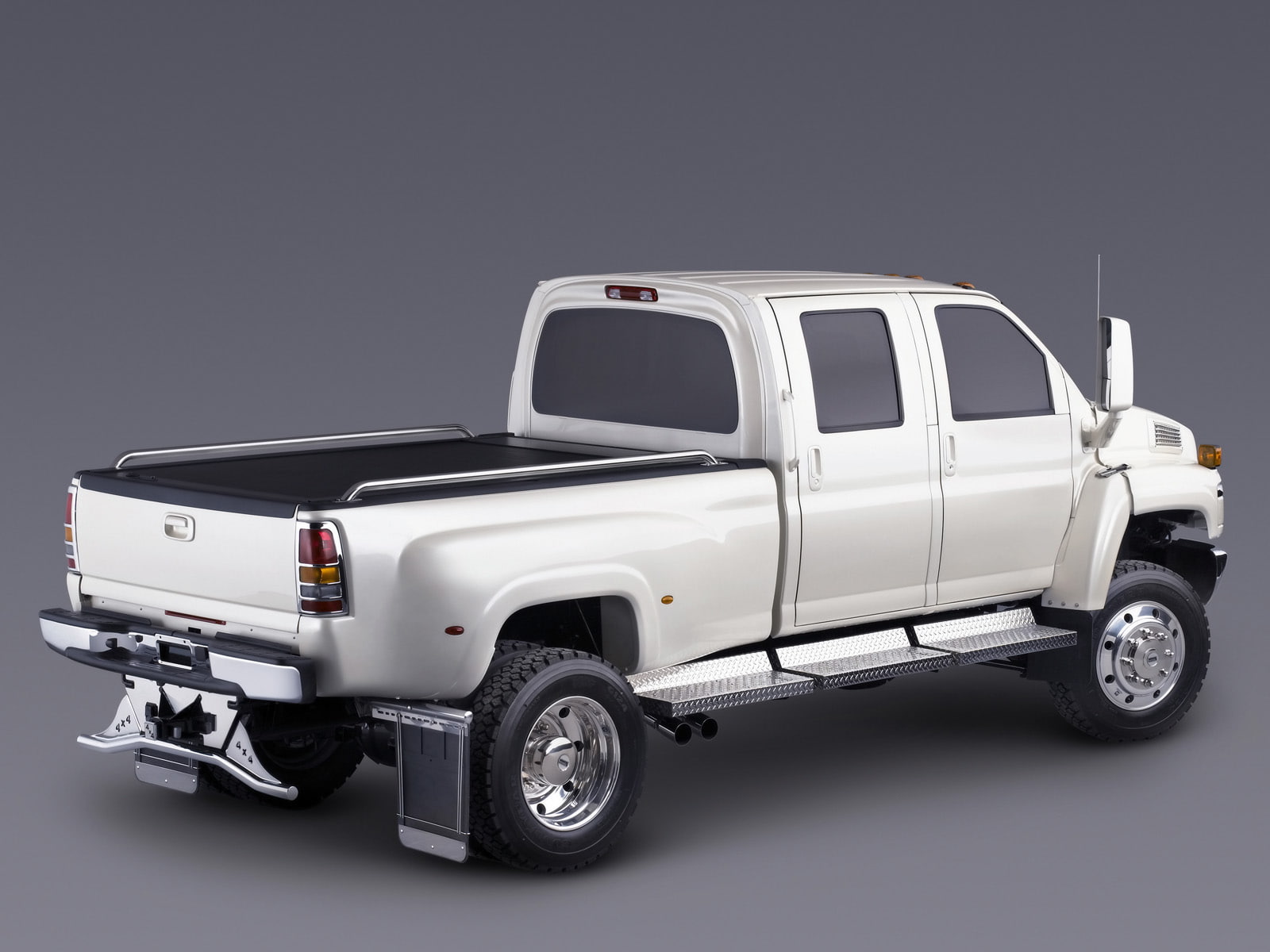 c4500, pickup, truck, 4x4, chevrolet, kodiak, 720P, 2006, HD Wallpaper