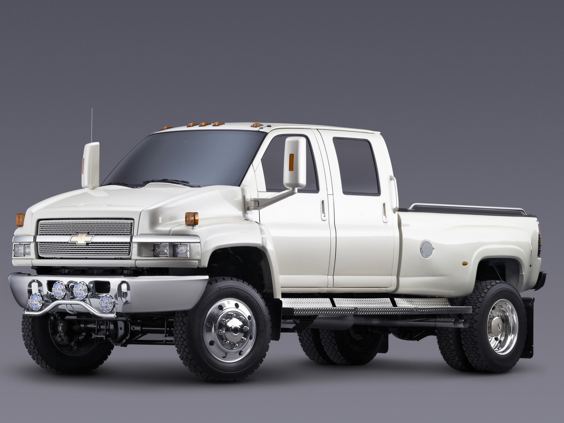 1080P, c4500, pickup, chevrolet, truck, 4x4, 2006, kodiak, HD Wallpaper
