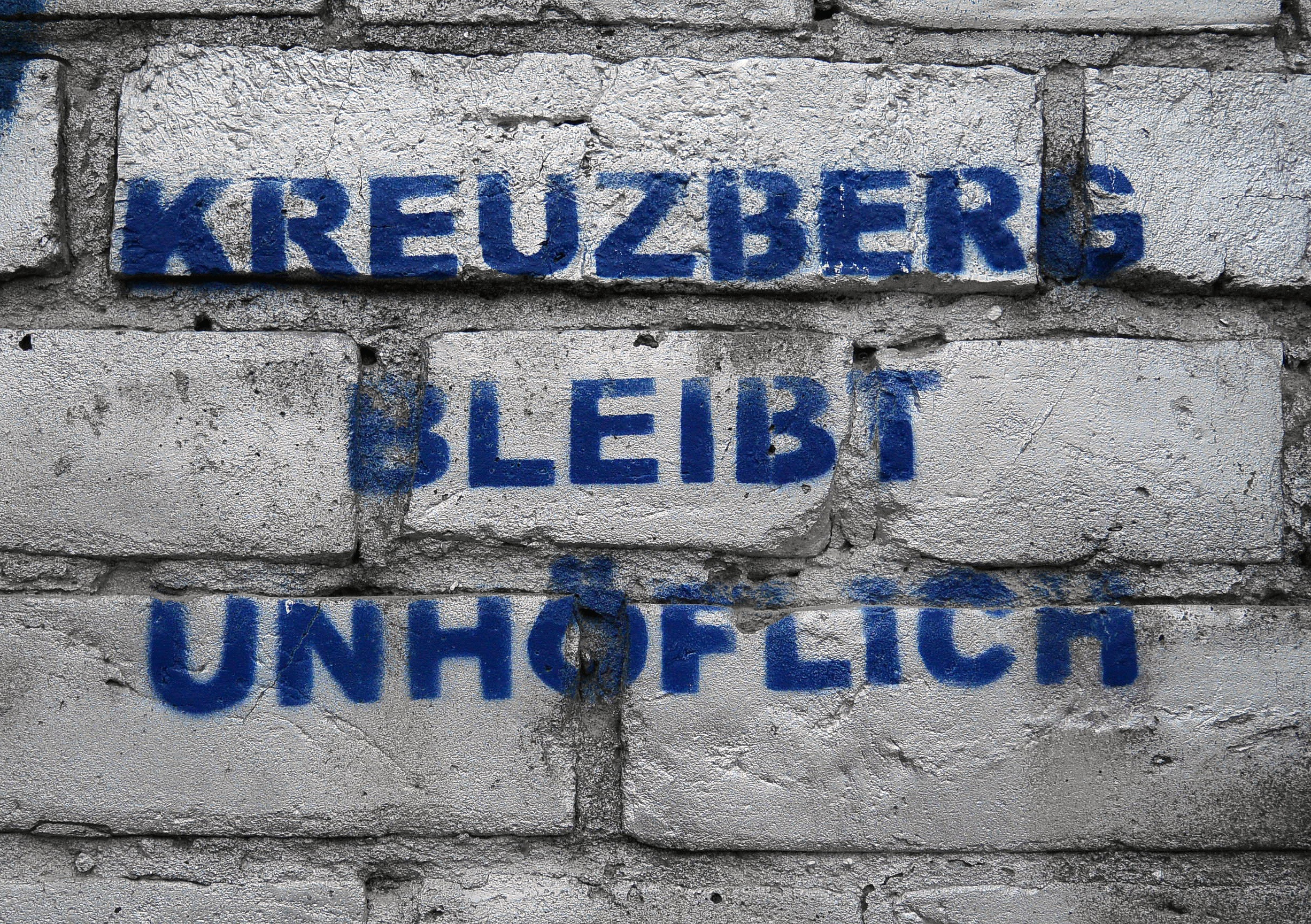 art, western script, capital letter, berlin, sprayer, punk, day, architecture, facade, non-western script, rude, no people, information, 1080P, close-up, HD Wallpaper