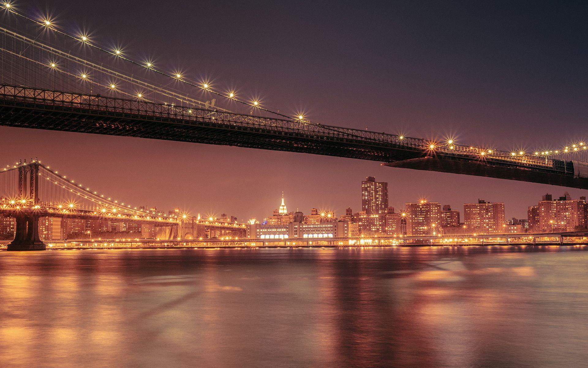 lights, buildings, brown, world, york, 1920x1200, new, black, 1080P, new york city, city, new york, HD Wallpaper