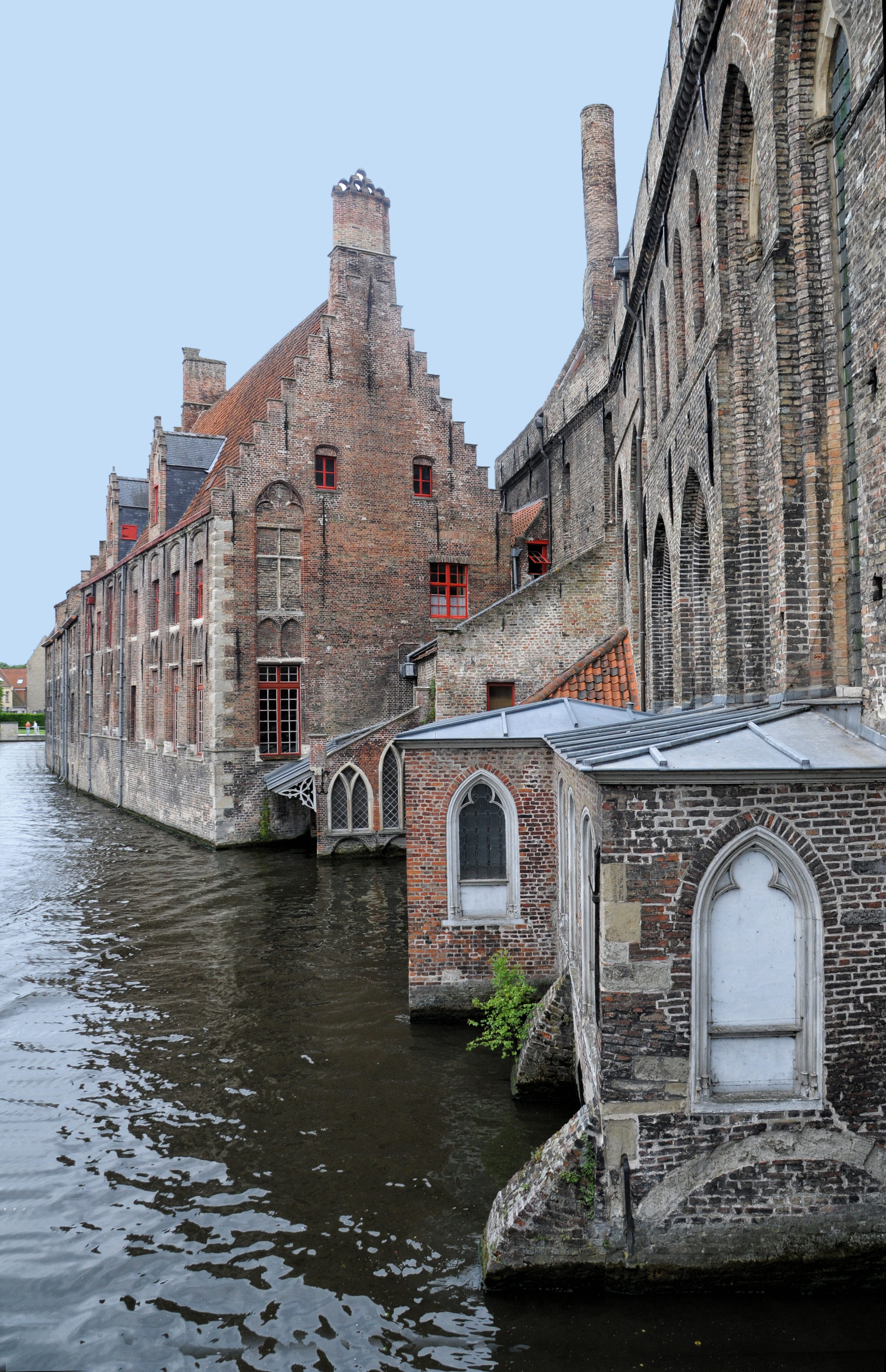 tourism, no people, venice of the north, nature, the past, Bruges, history, day, building, tourist, 4K, Water, Belgium, bridge - man made structure, building exterior, Phone HD Wallpaper