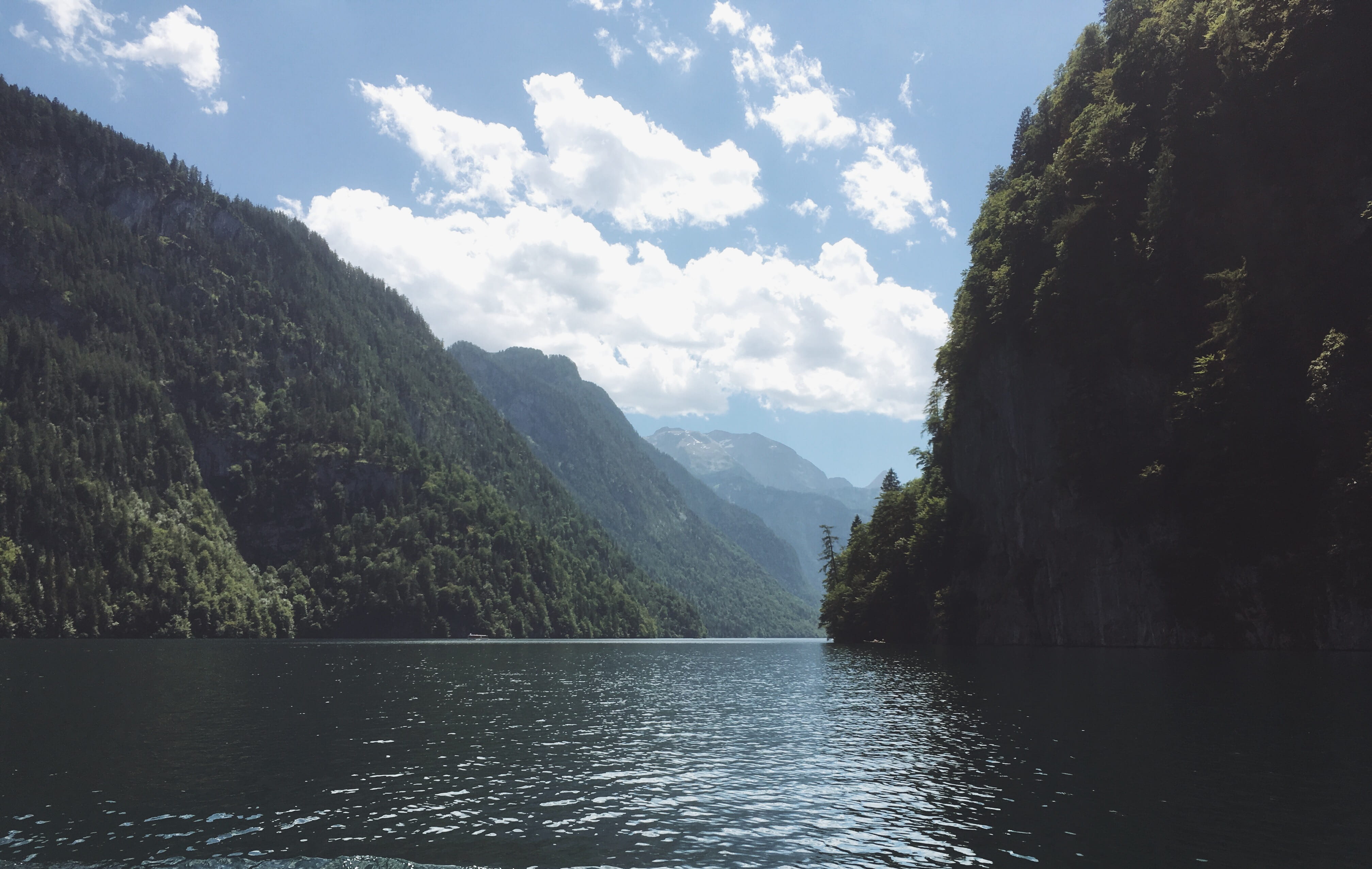 mountain, no people, mountains, plant, berchtesgaden, cliff, geemany, non-urban scene, sky, unnamed road, tree, idyllic, day, promontory, germany, scenics - nature, HD Wallpaper