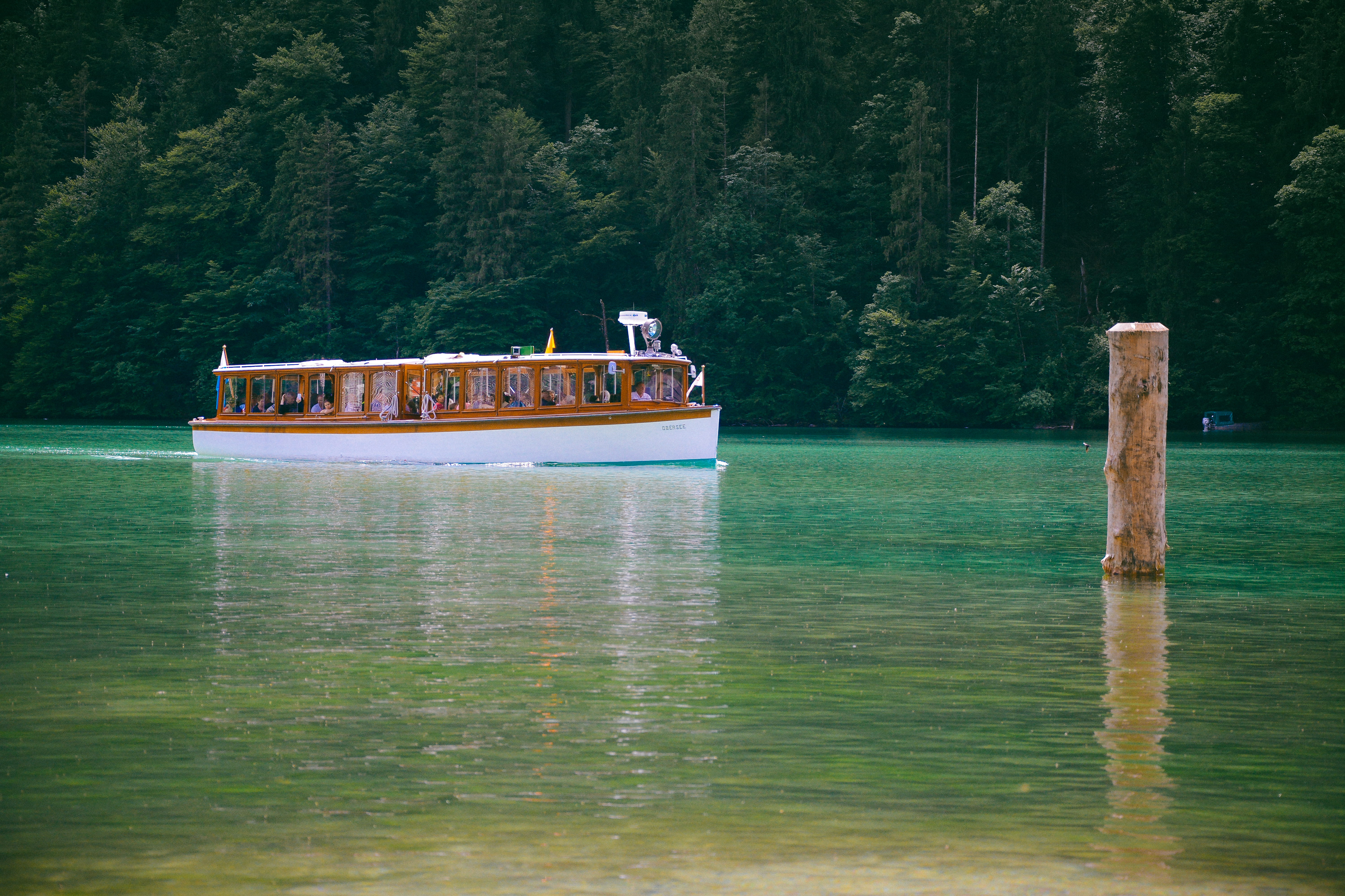 non-urban scene, mode of transportation, travel, waterfront, tranquil scene, no people, königssee, lake, landscape, water launch, alps, nature, day, germany, HD Wallpaper
