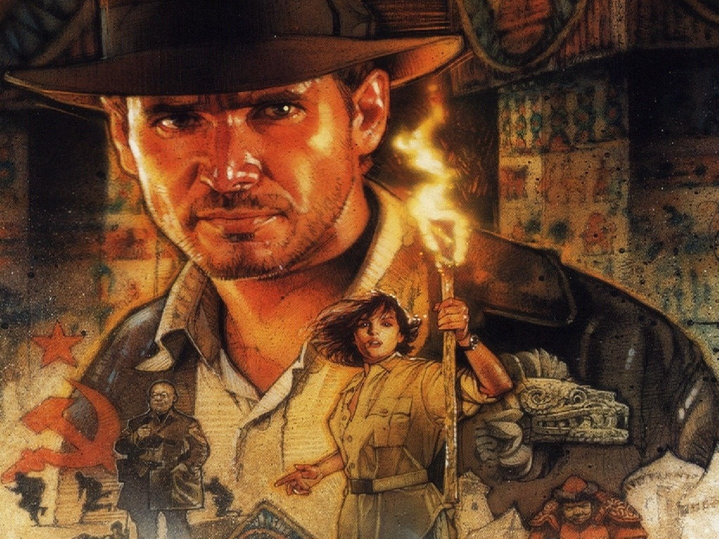 raiders of the lost ark, 720P, HD Wallpaper