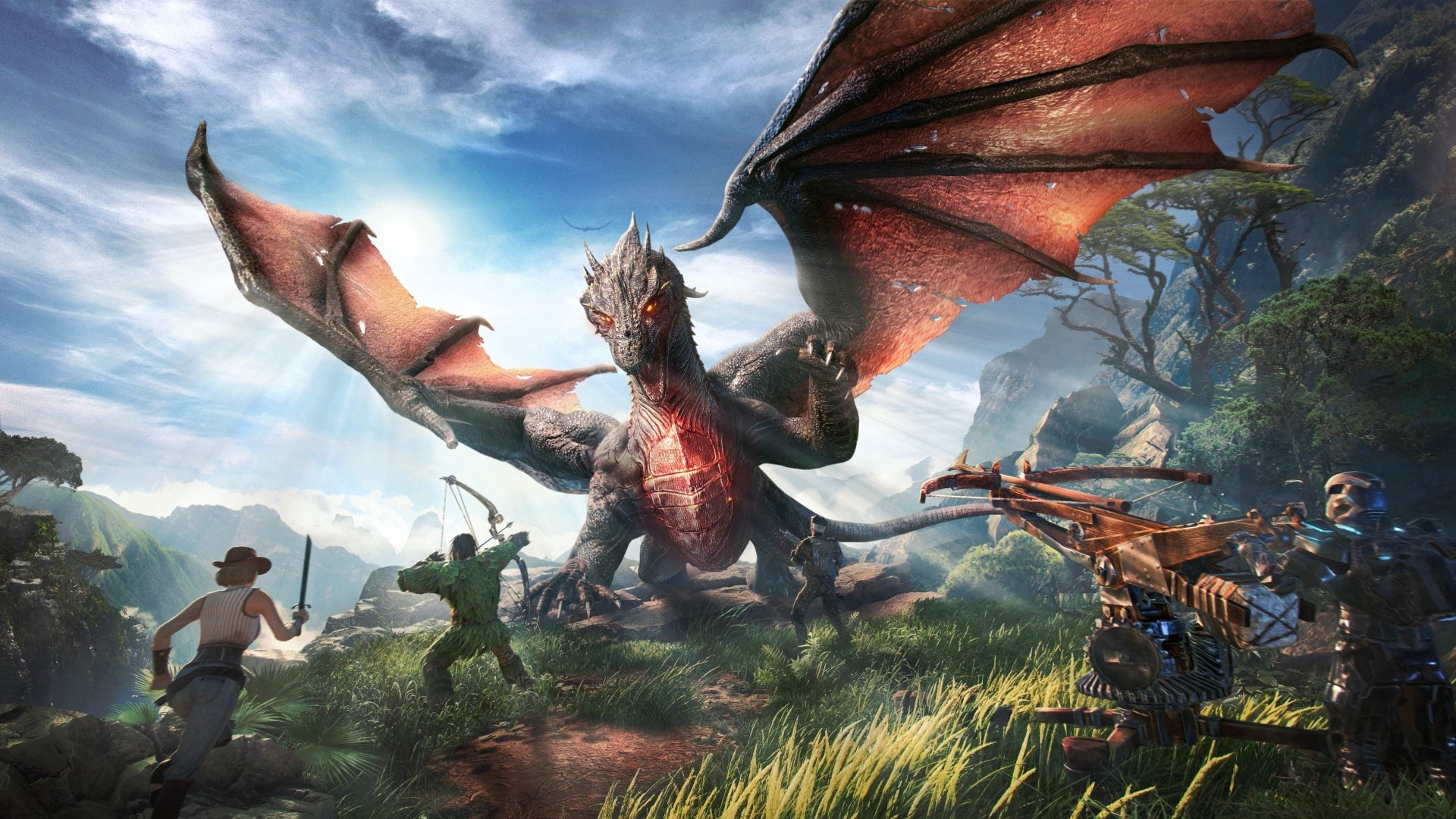 ARK Park, Video Game, Dragon, 1080P, HD Wallpaper