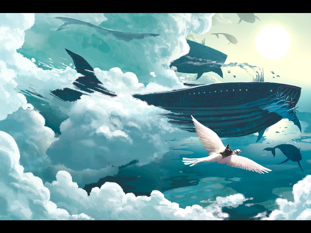 steam, art, flying, 480P, steampunk, abstract, punk, hd, x, fantasy, HD Wallpaper