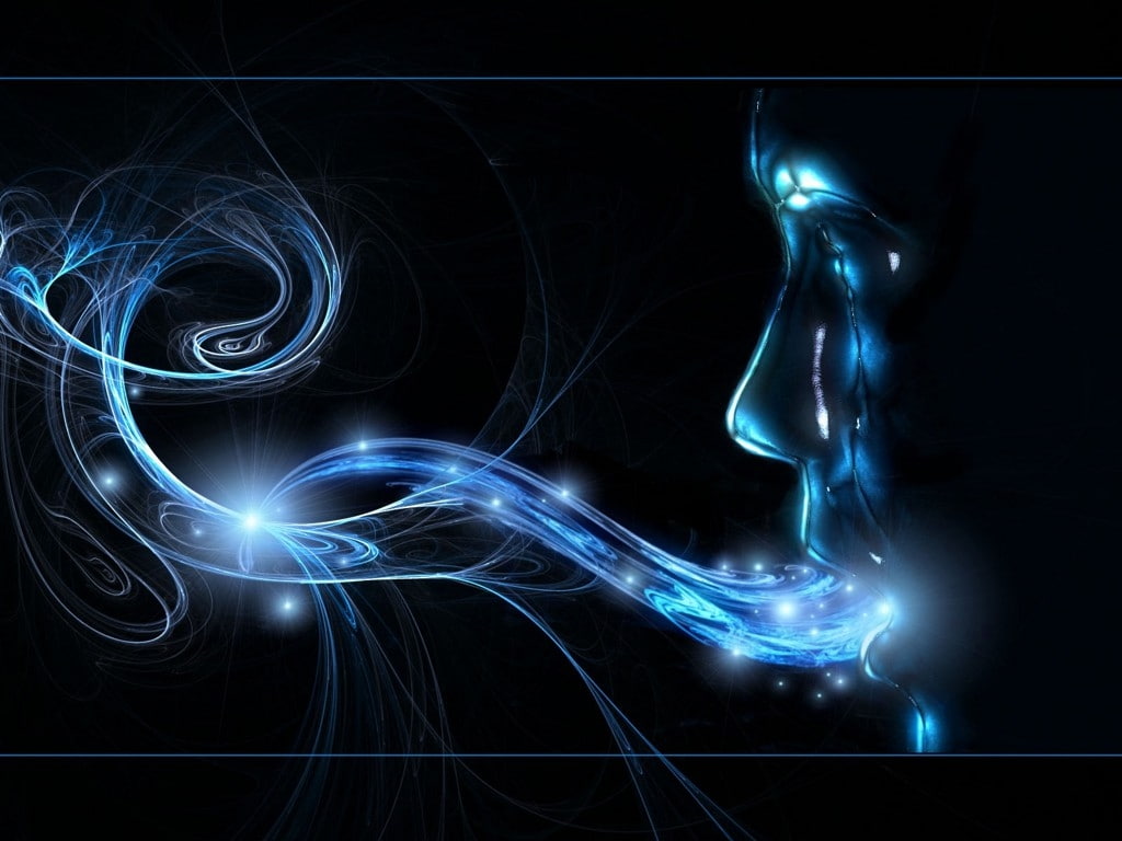 hd, 480P, myths, Blue, cg, d, Abstract, fantasy, fables, art, smoke, magic, HD Wallpaper