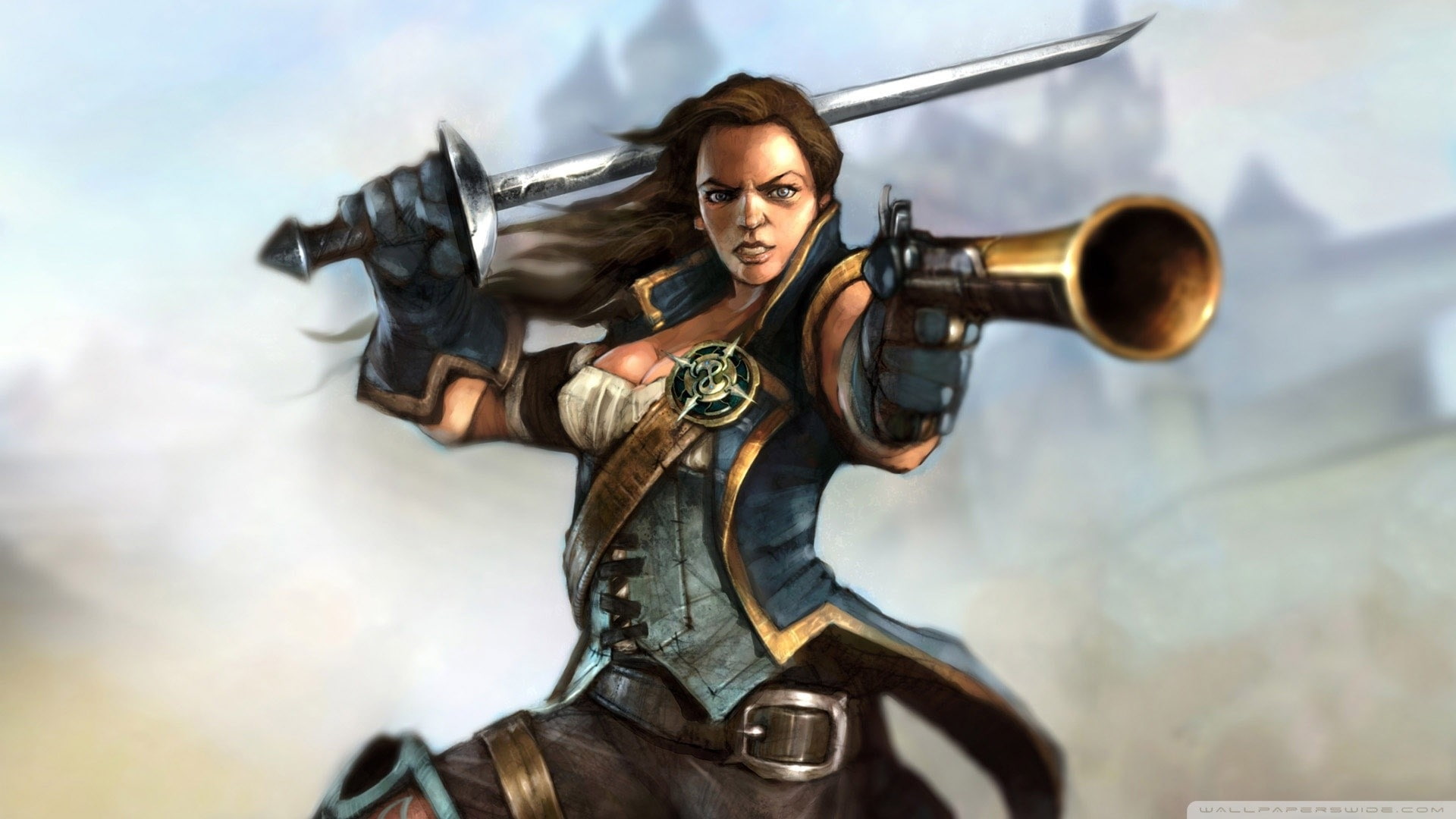fantasy, hd, people, 1080P, fable, tagnotallowedtoosubjective, hot, girls, art, HD Wallpaper