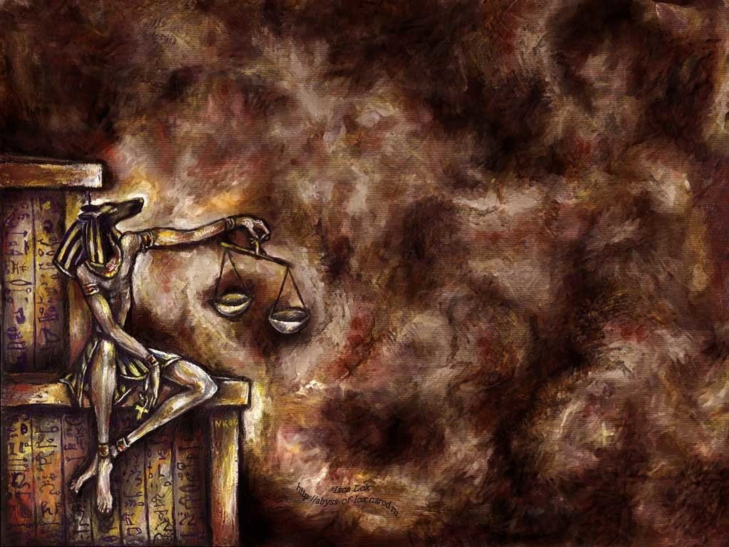 Egyptian, Anubis, Mythology, Artistic, 480P, HD Wallpaper