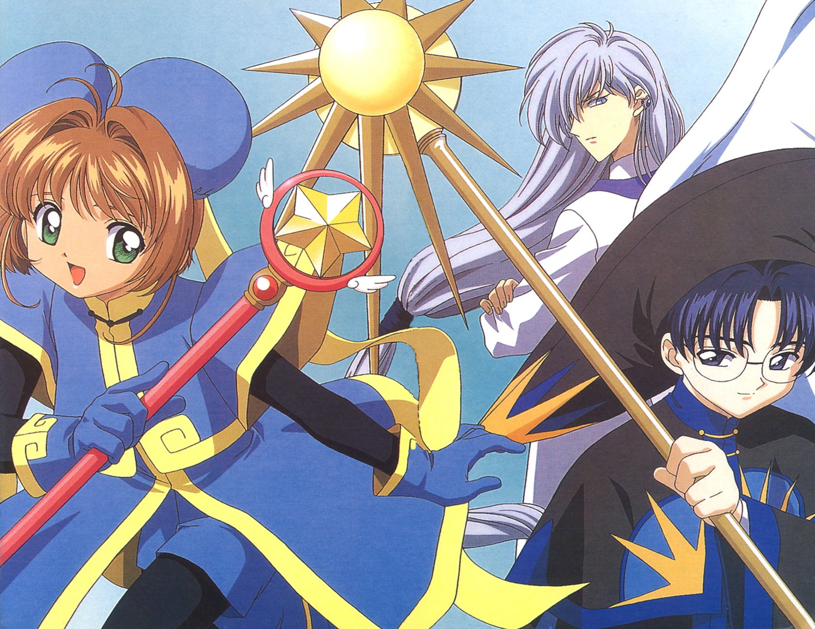 Sakura Kinomoto, Yukito Tsukishiro, Anime, Cardcaptor Sakura, 720P, HD Wallpaper