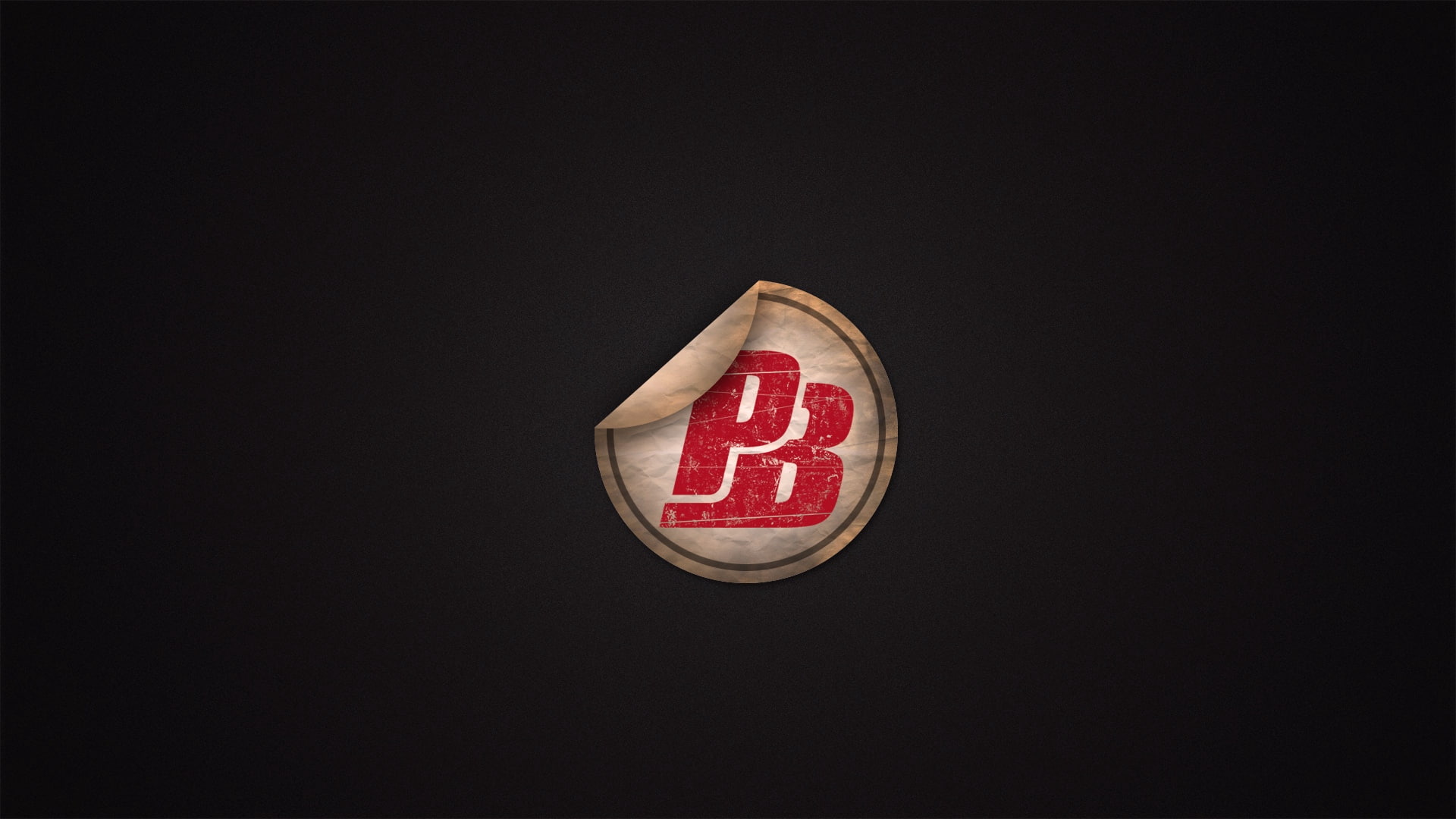 1080P, minimalism, logo, point blank, HD Wallpaper